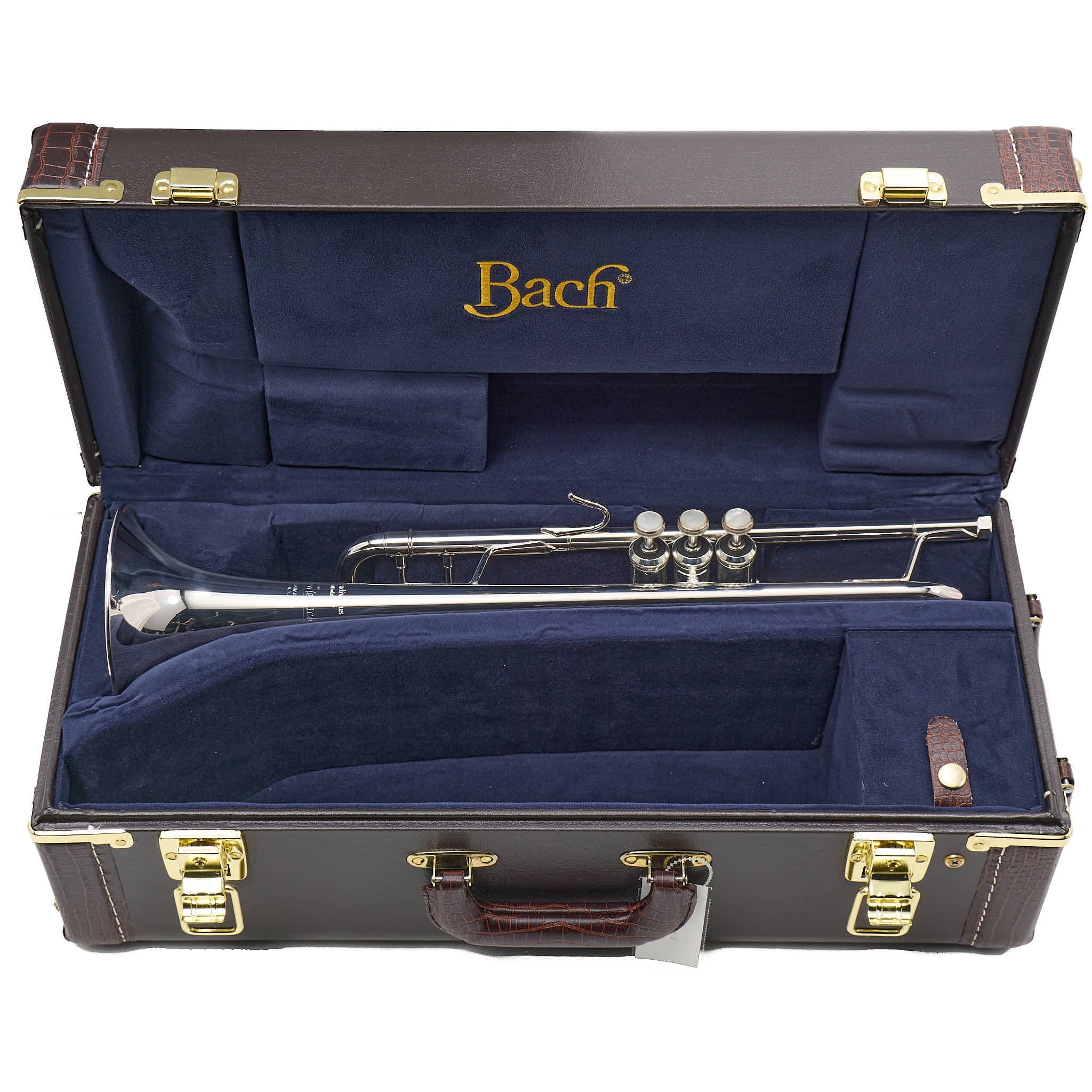 Bach 180S37 Stradivarius Professional Bb Trumpet in Silver Plate