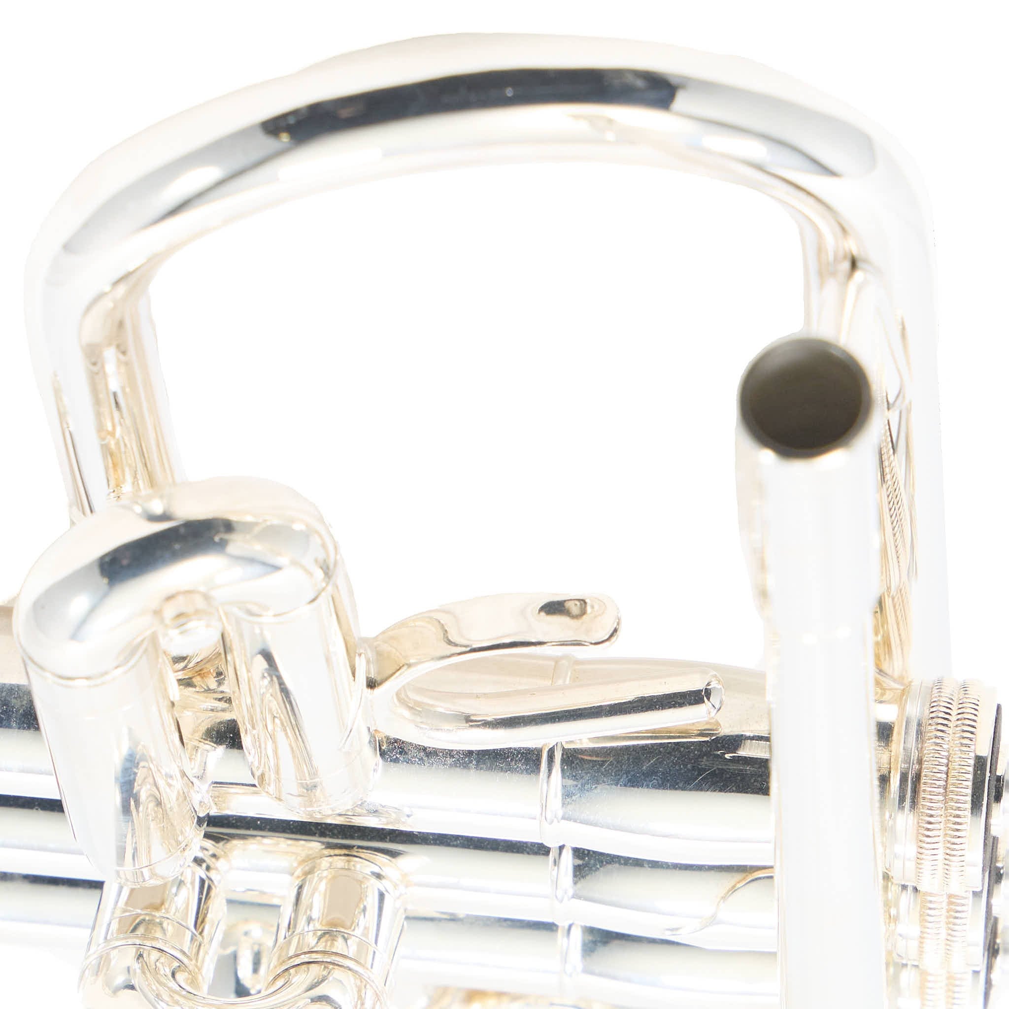 S.E. Shires Q10RS Q-Series Professional Bb Trumpet in Silver Plate