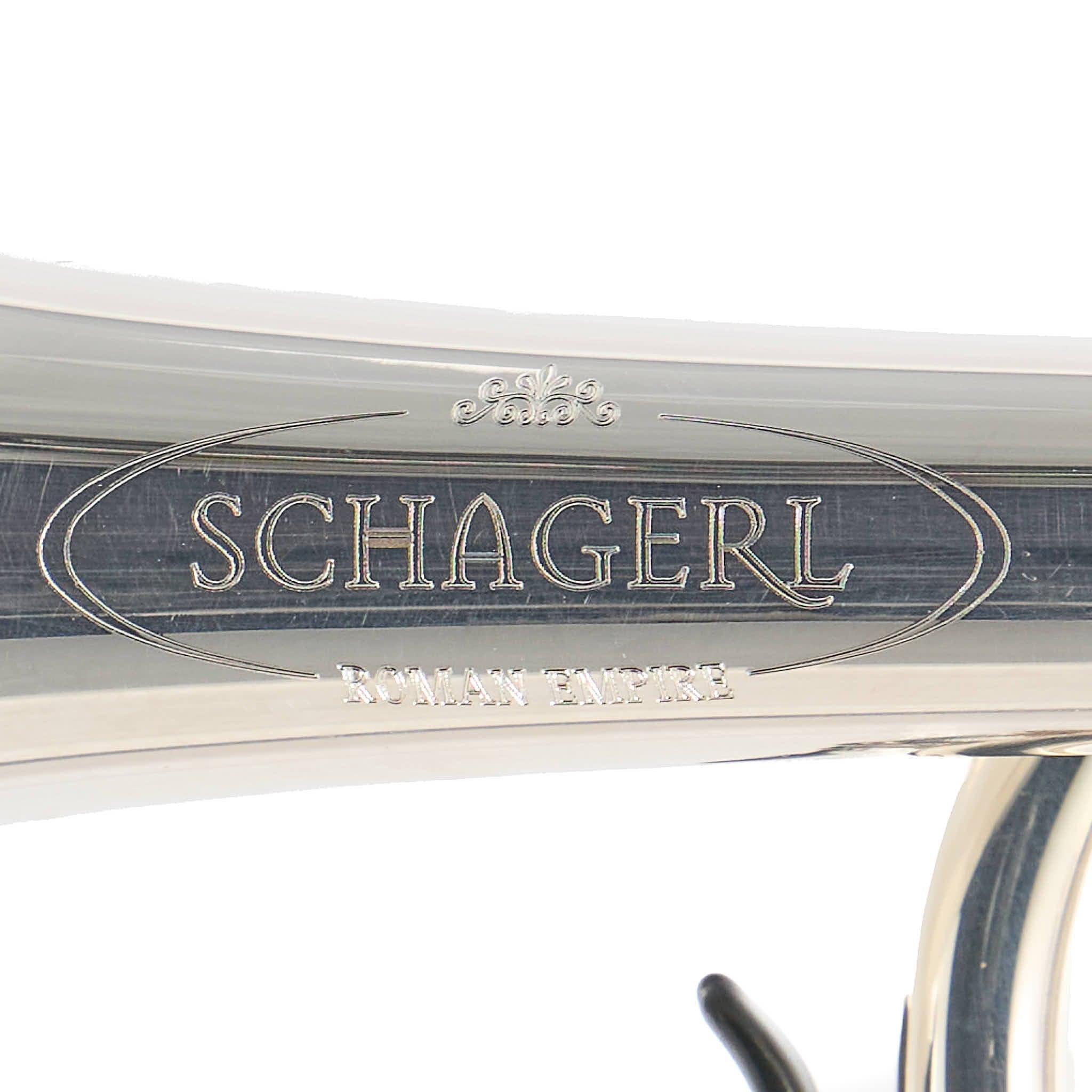 Schagerl 'Roman Empire' Professional Bb Trumpet in Silver Plate