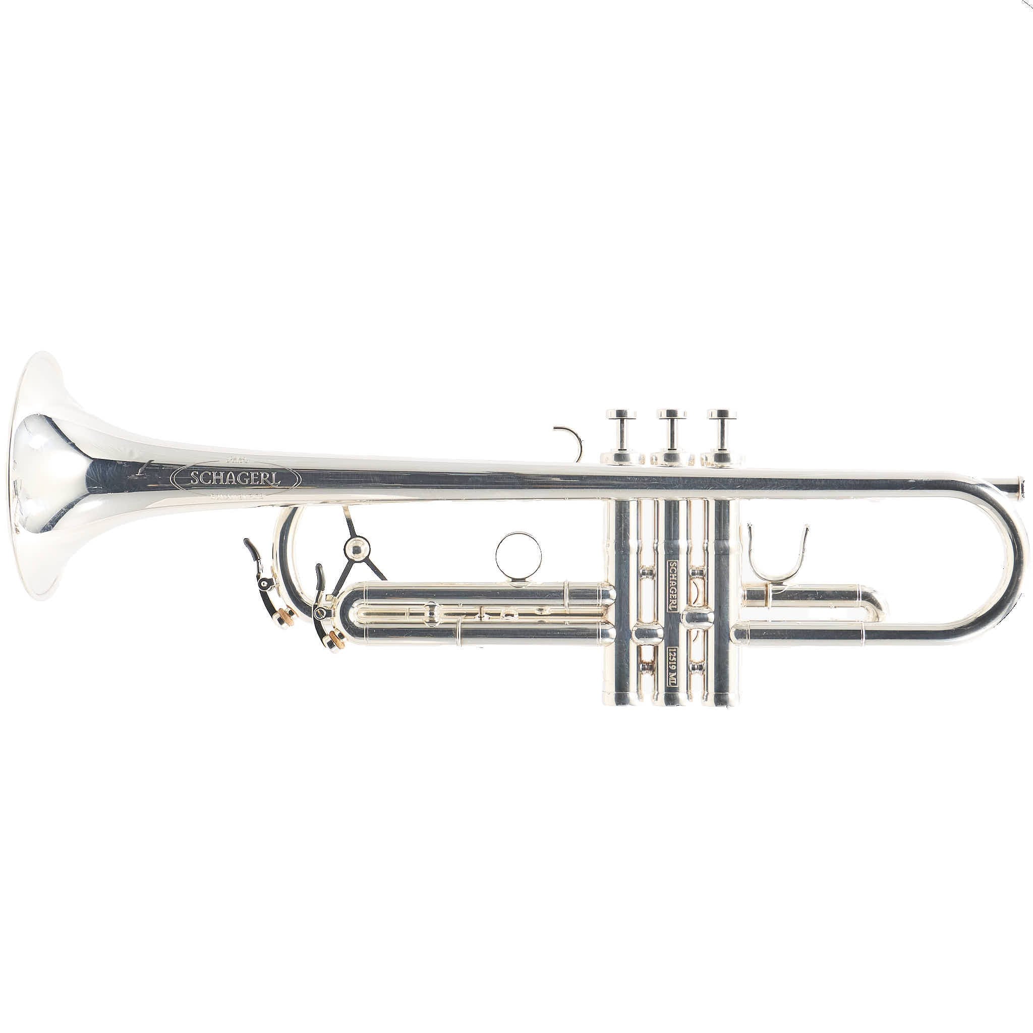 Schagerl 'Roman Empire' Professional Bb Trumpet in Silver Plate