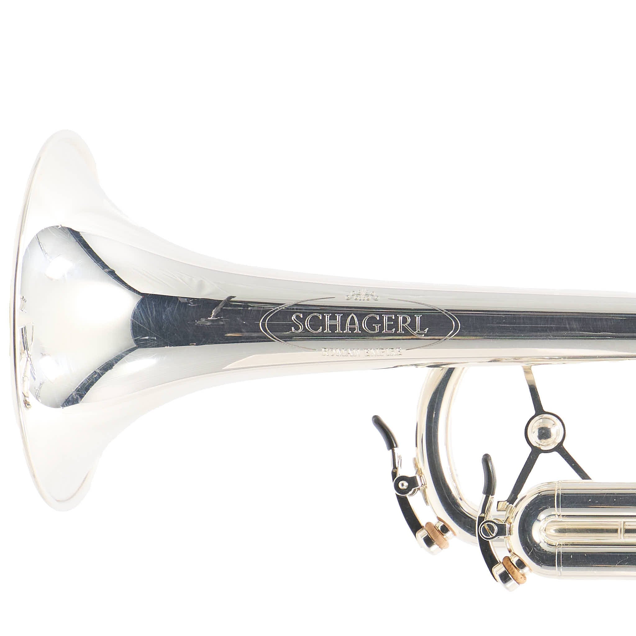 Schagerl 'Roman Empire' Professional Bb Trumpet in Silver Plate