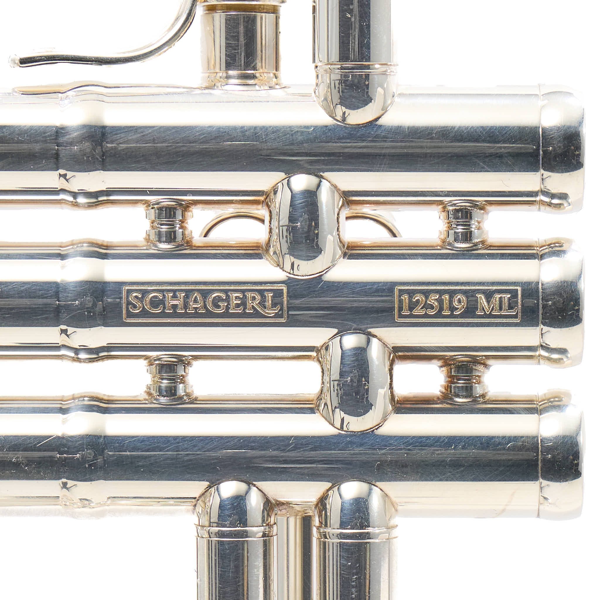 Schagerl 'Roman Empire' Professional Bb Trumpet in Silver Plate