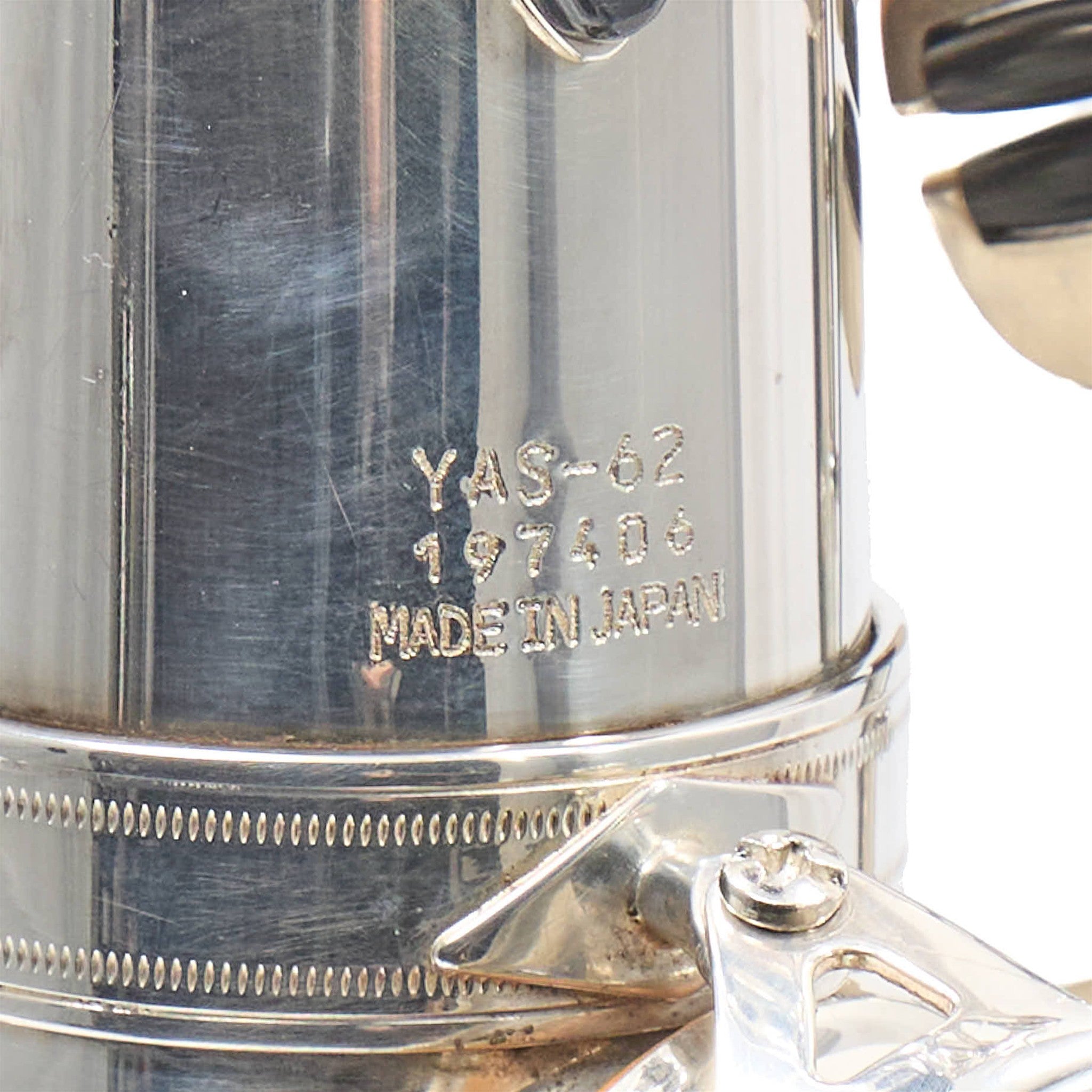 Yamaha YAS-62S Professional Alto Saxophone in Silver Plate