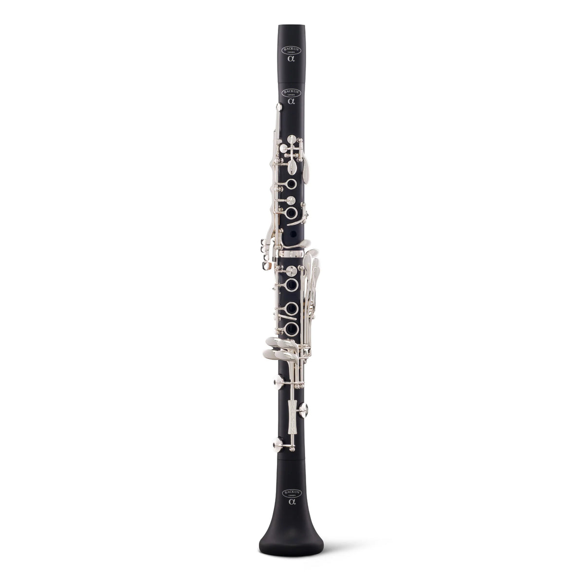 Backun BCLBALPHA-SKE 'Alpha' Student Bb Clarinet with Silver Keys, Left Eb Key