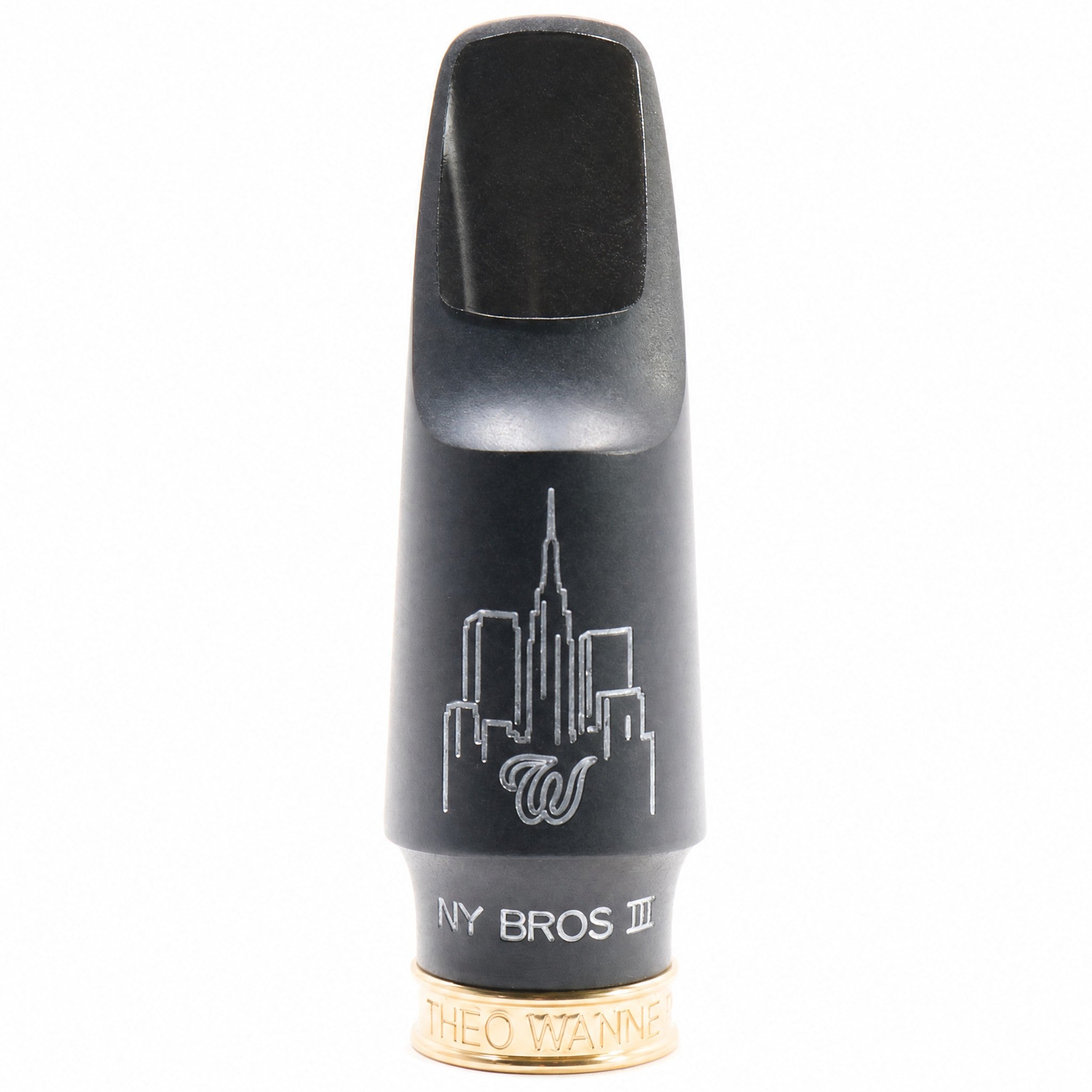 Theo Wanne NY BROS III Hard Rubber 7 Alto Saxophone Mouthpiece