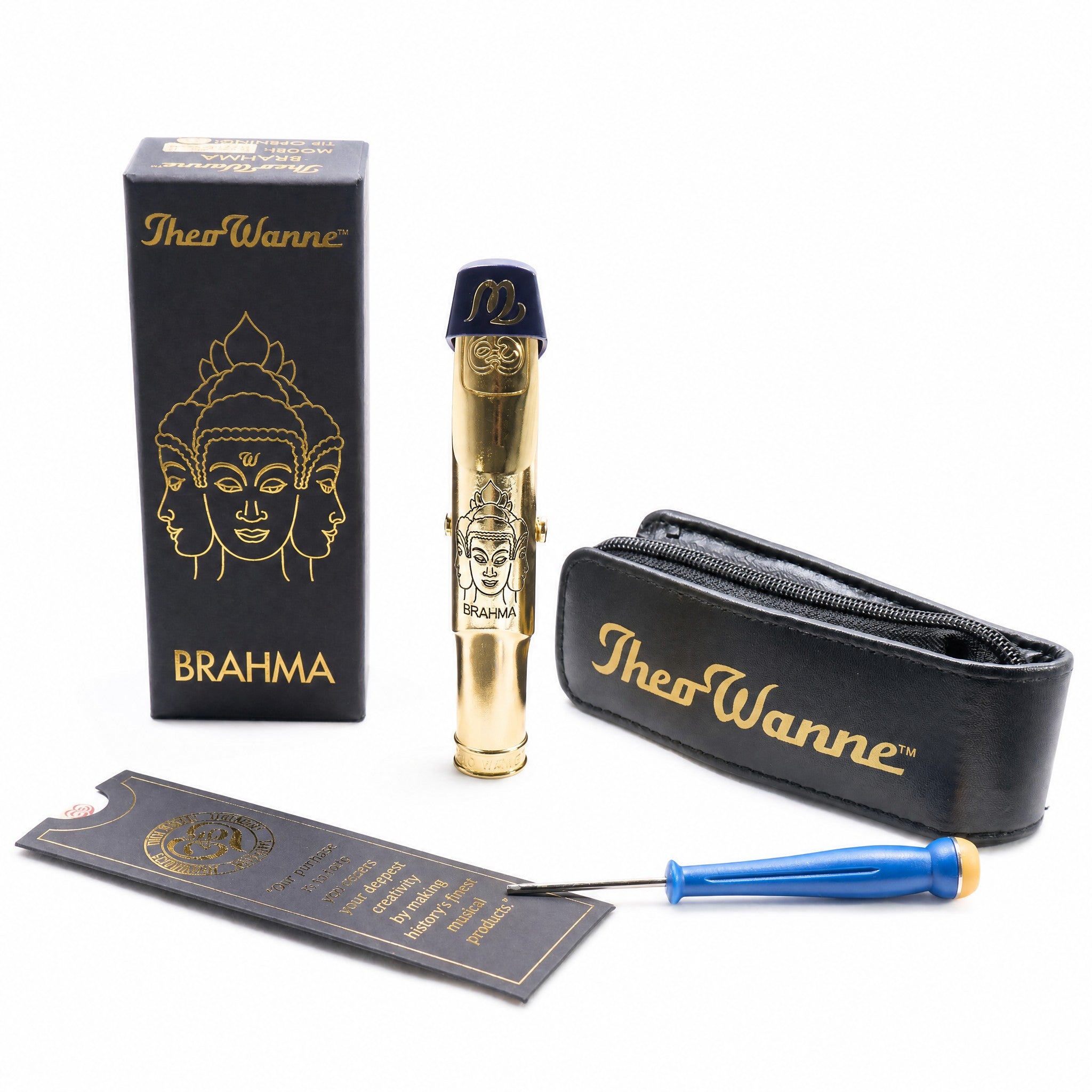 Theo Wanne BRAHMA Gold 7* Baritone Saxophone Mouthpiece