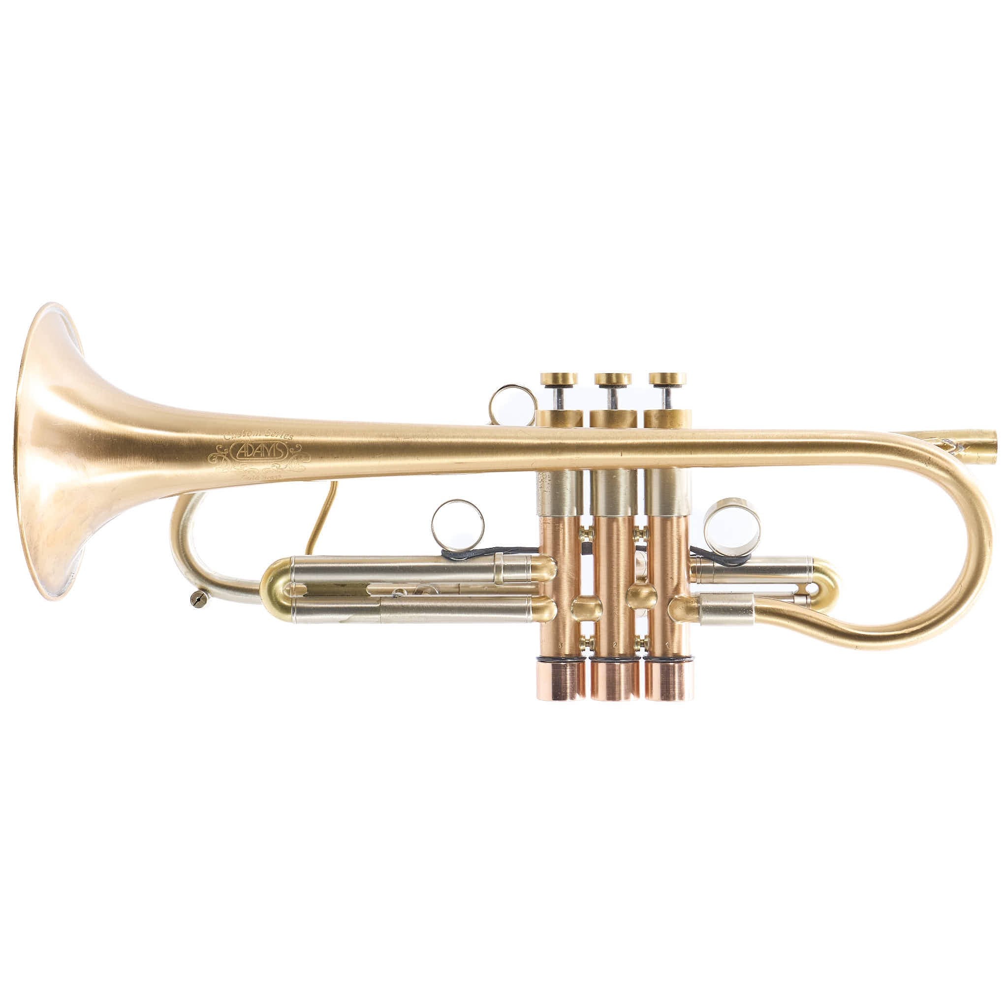 Adams A4 Shepherd's Crook Bb Trumpet in Matte Lacquer