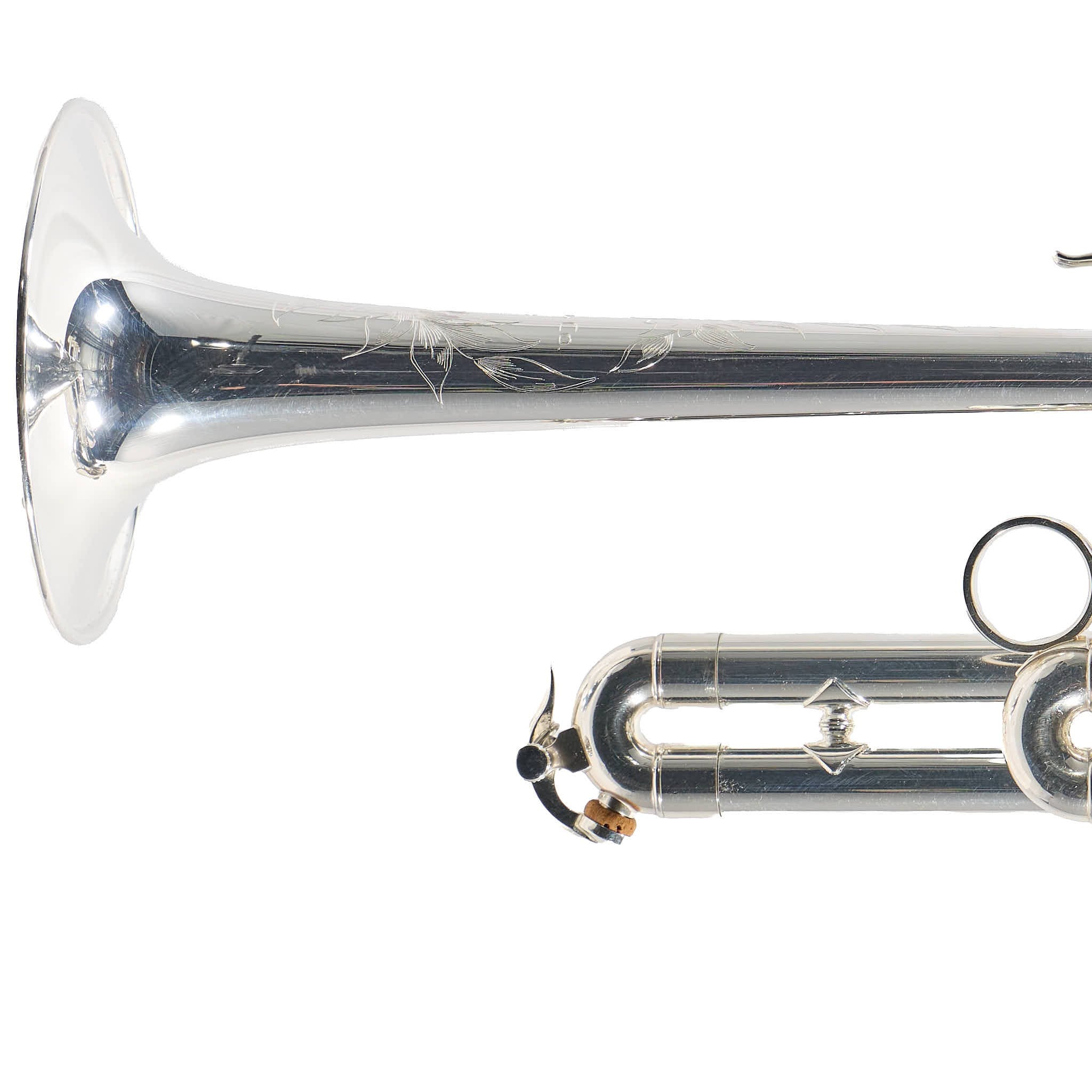S.E. Shires TRQ9S Q-Series Professional Bb/A Piccolo Trumpet in Silver Plate