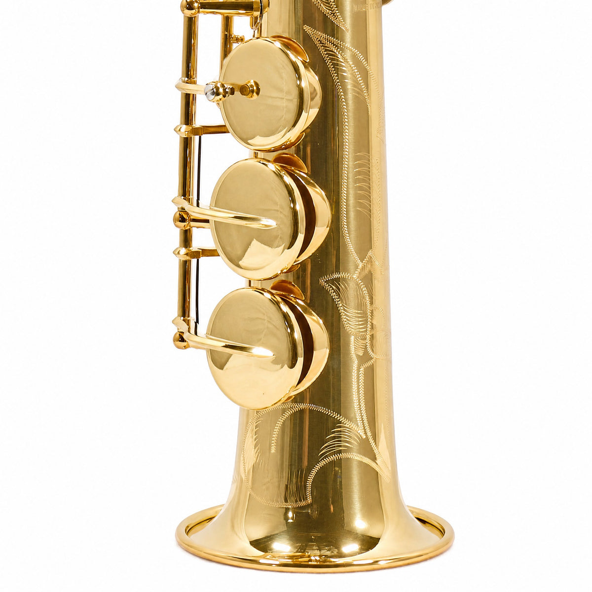 Yamaha YSS-82ZR 'Custom Z' Professional Soprano Saxophone in Gold Lacquer