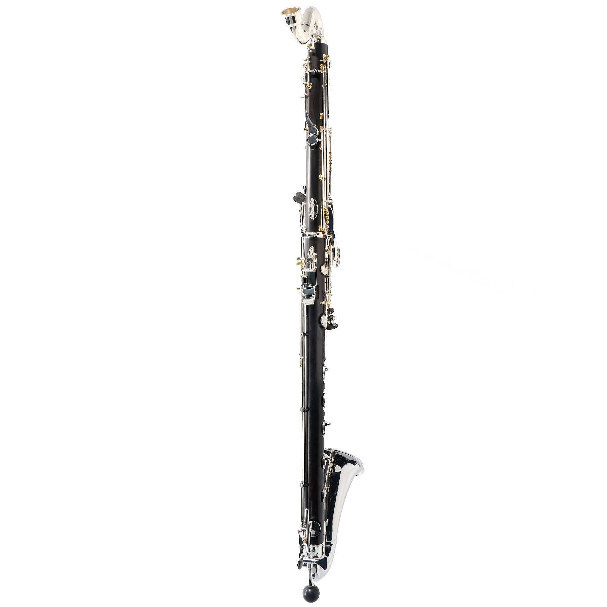 Backun Q-Series Professional Bass Clarinet in Grenadilla with Silver Keys/Gold Posts