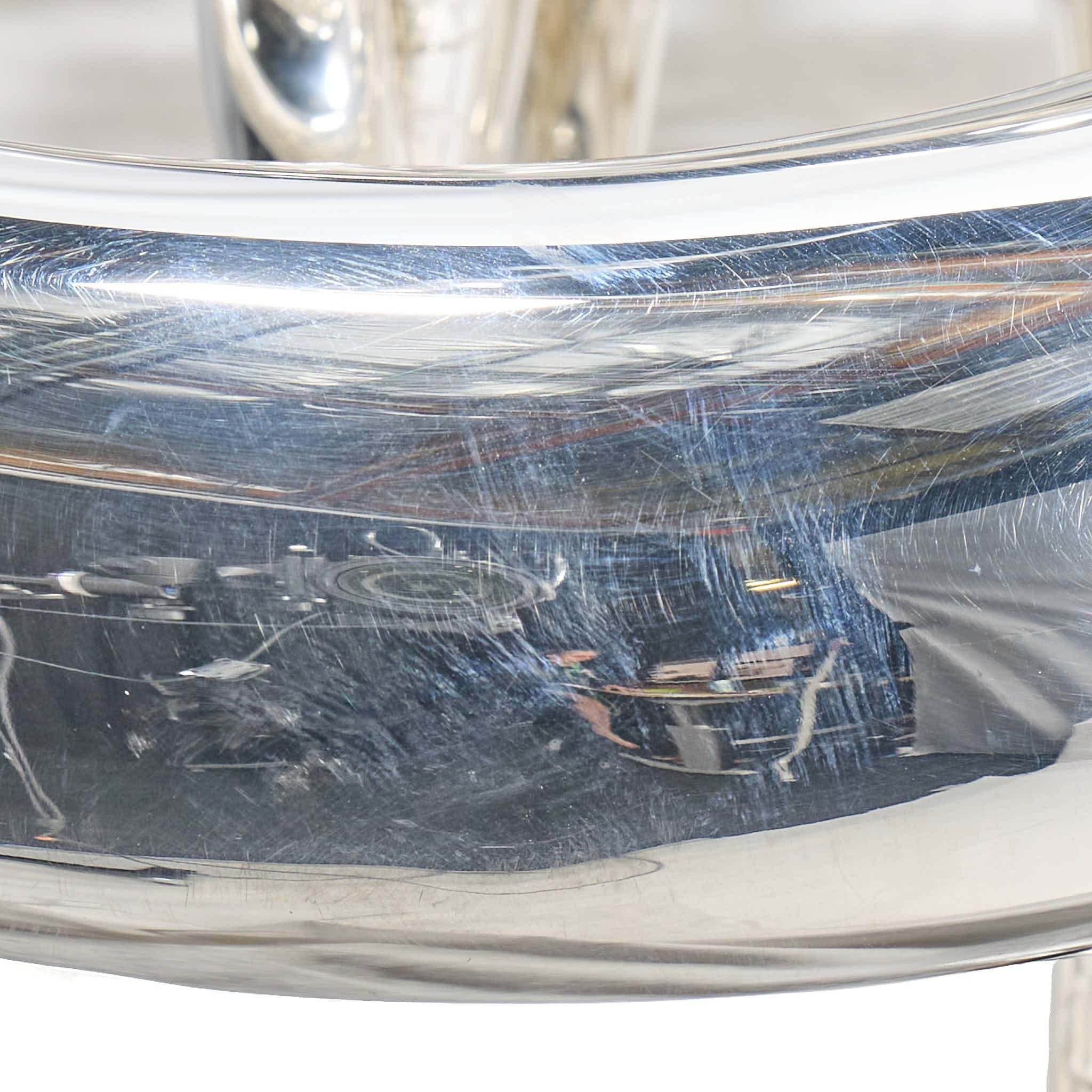 King 1130SP 'Ultimate' Marching Euphonium in Silver Plate