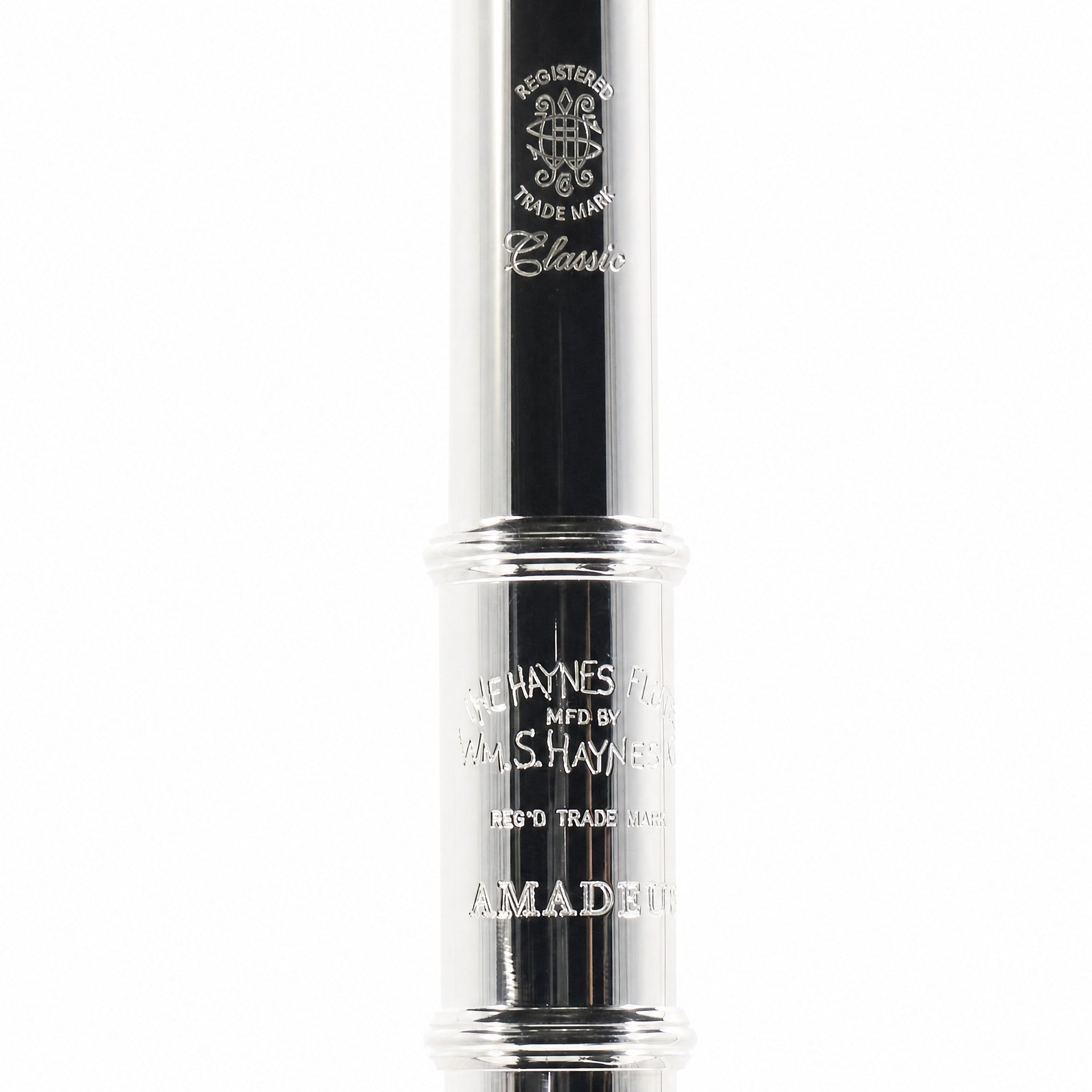 William S. Haynes AF680SE-BO 'Amadeus' Intermediate Flute in Silver Plate
