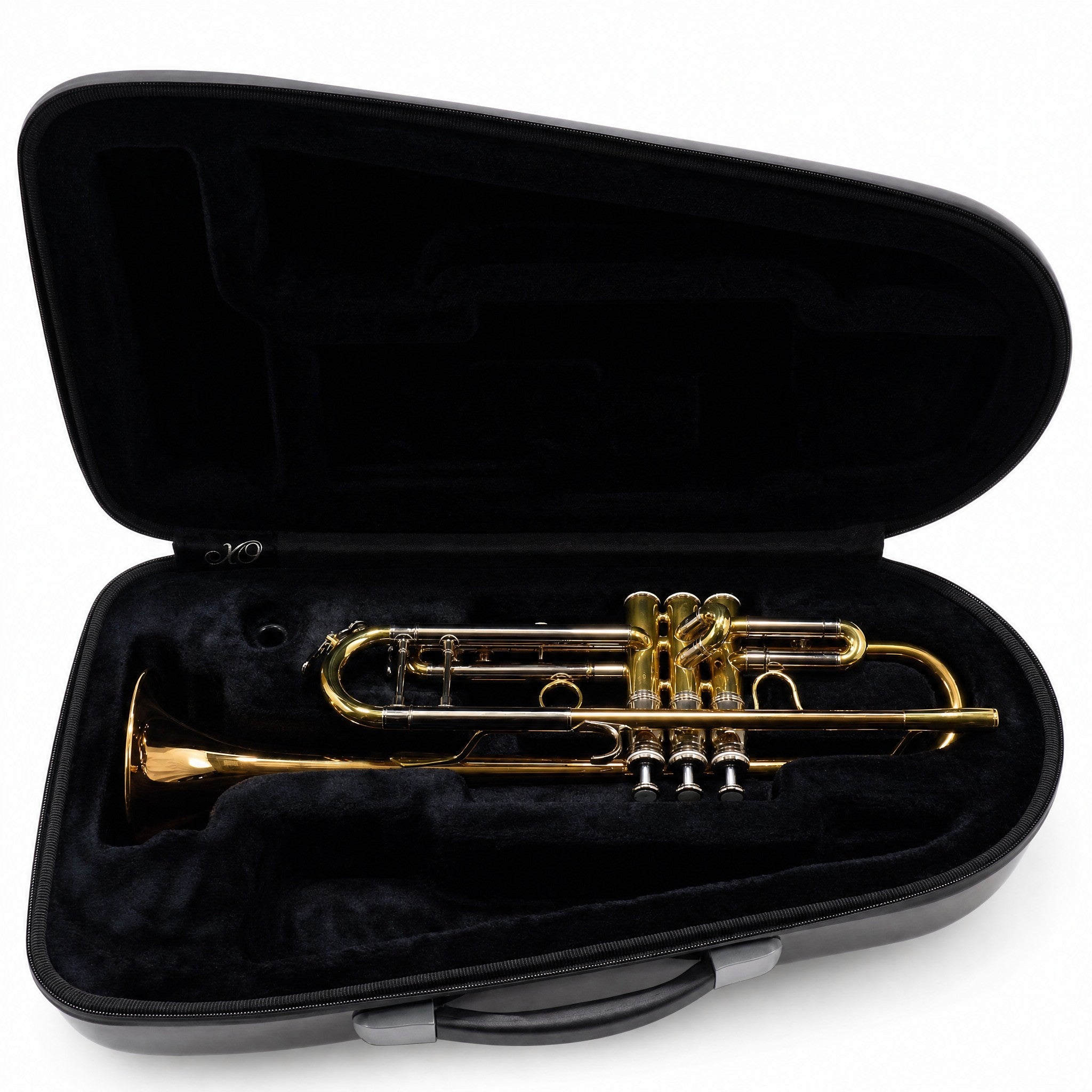Jupiter XO 1602RL Professional Bb Trumpet in Gold Lacquer with Silver Trim