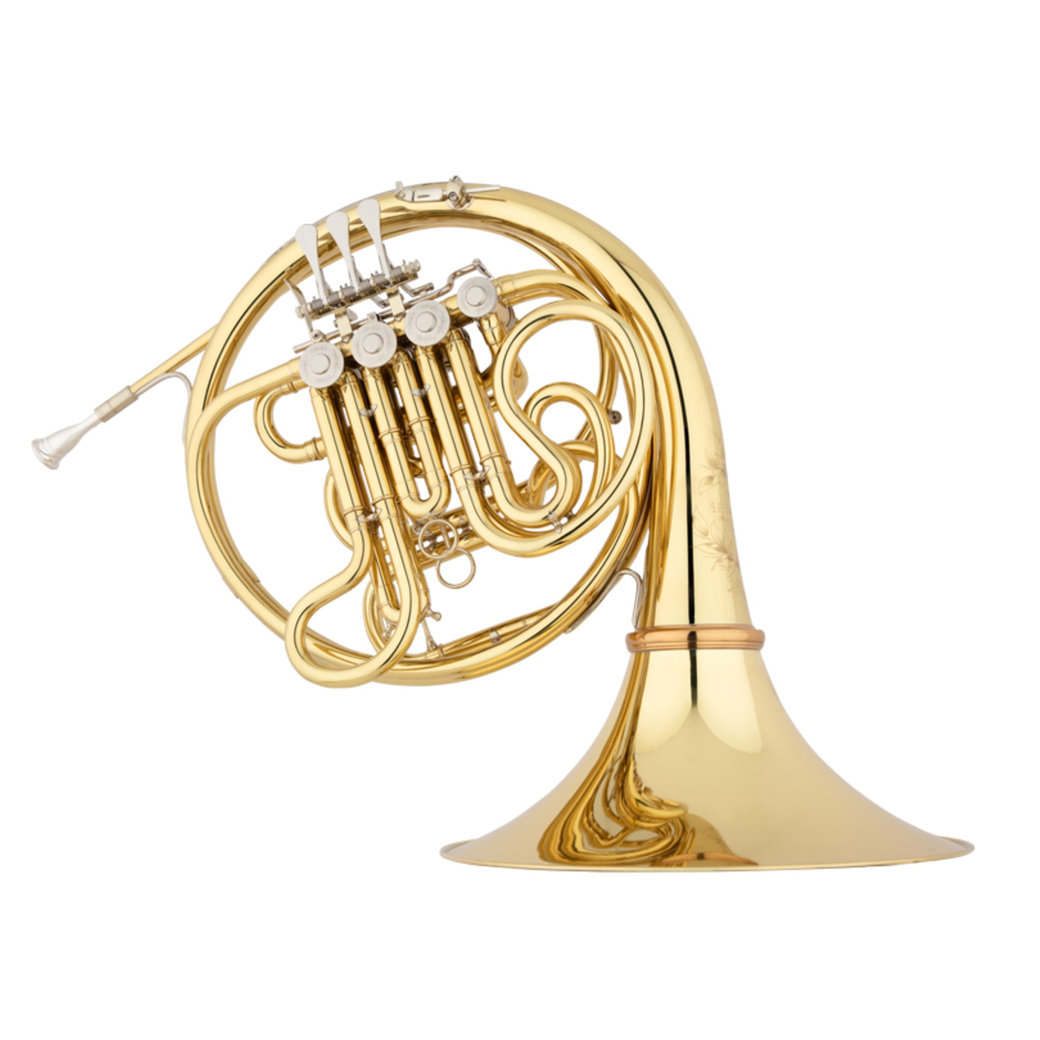 S.E. Shires SHR200-U Custom Geyer Wrap Double French Horn with Detachable Bell