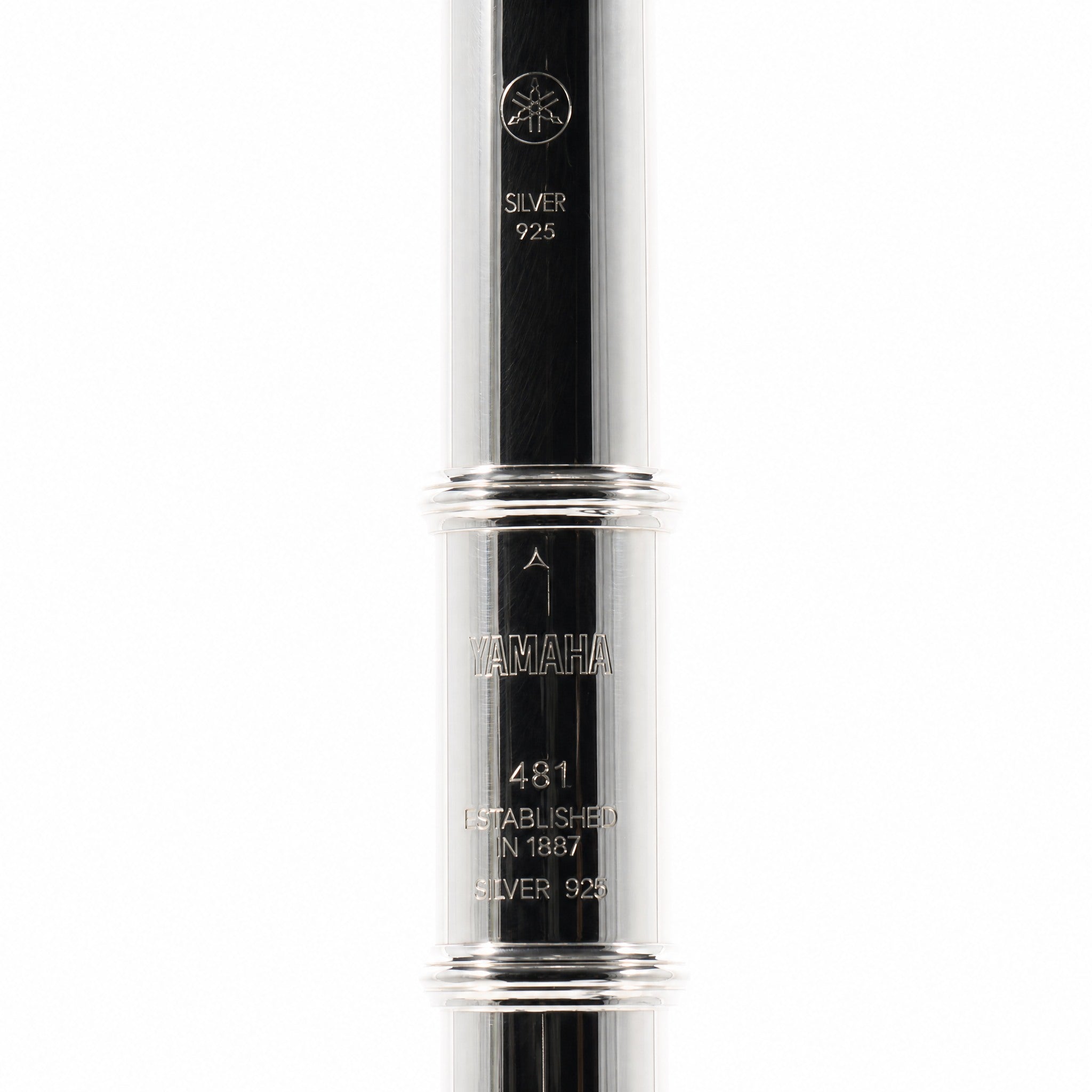 Yamaha YFL-481 Intermediate Concert Flute in Solid Silver
