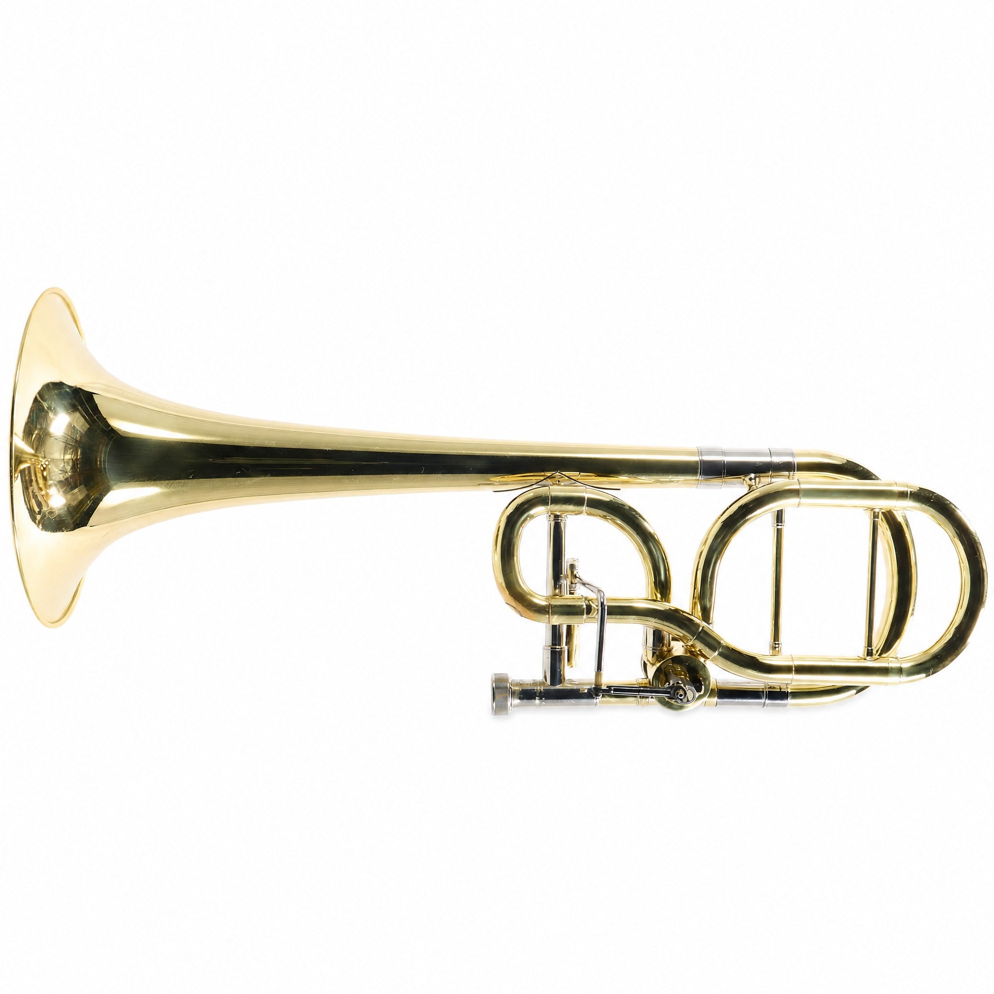 Yamaha YSL-671 Eb Alto Trombone with Custom Bb Trigger in Lacquer