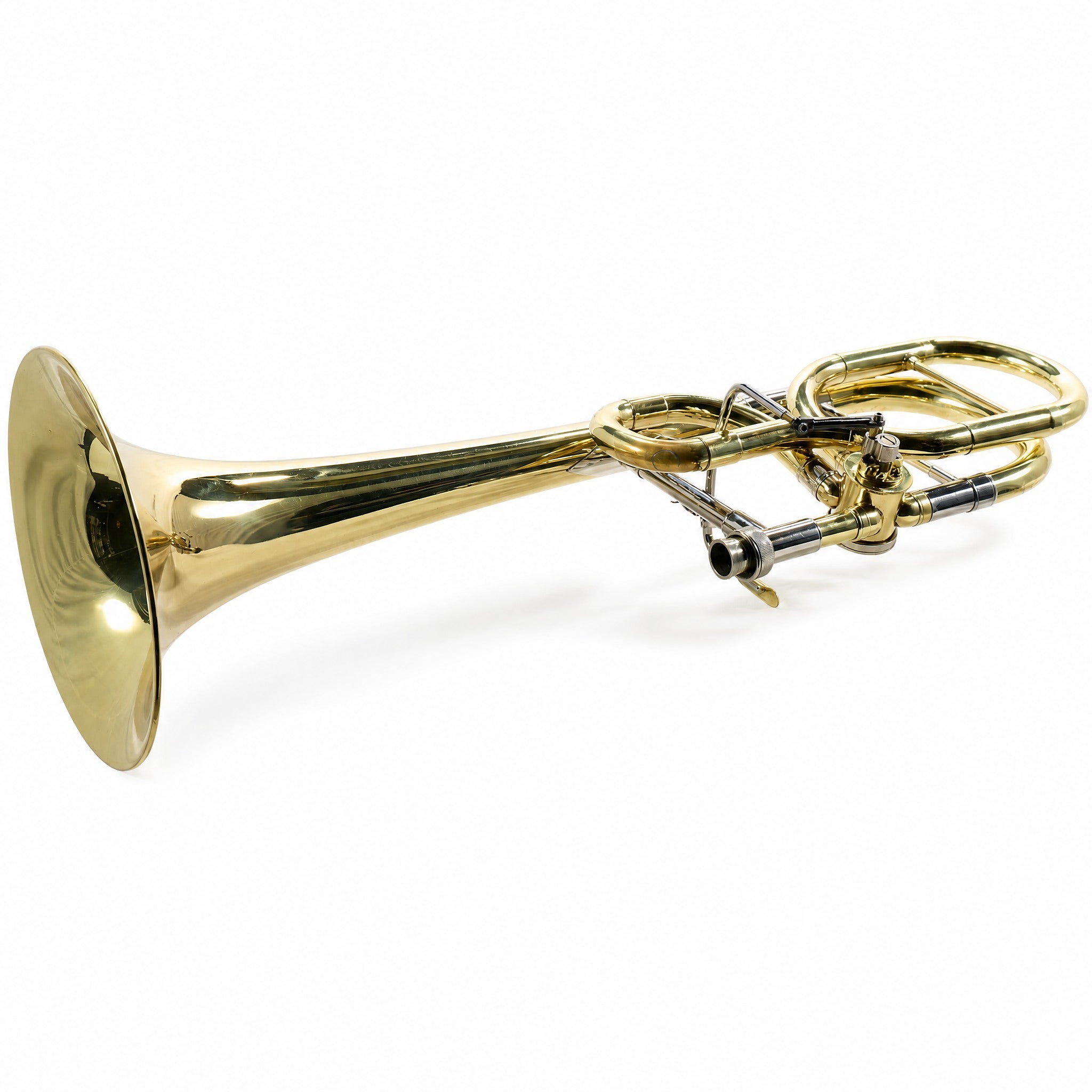Yamaha YSL-671 Eb Alto Trombone with Custom Bb Trigger in Lacquer