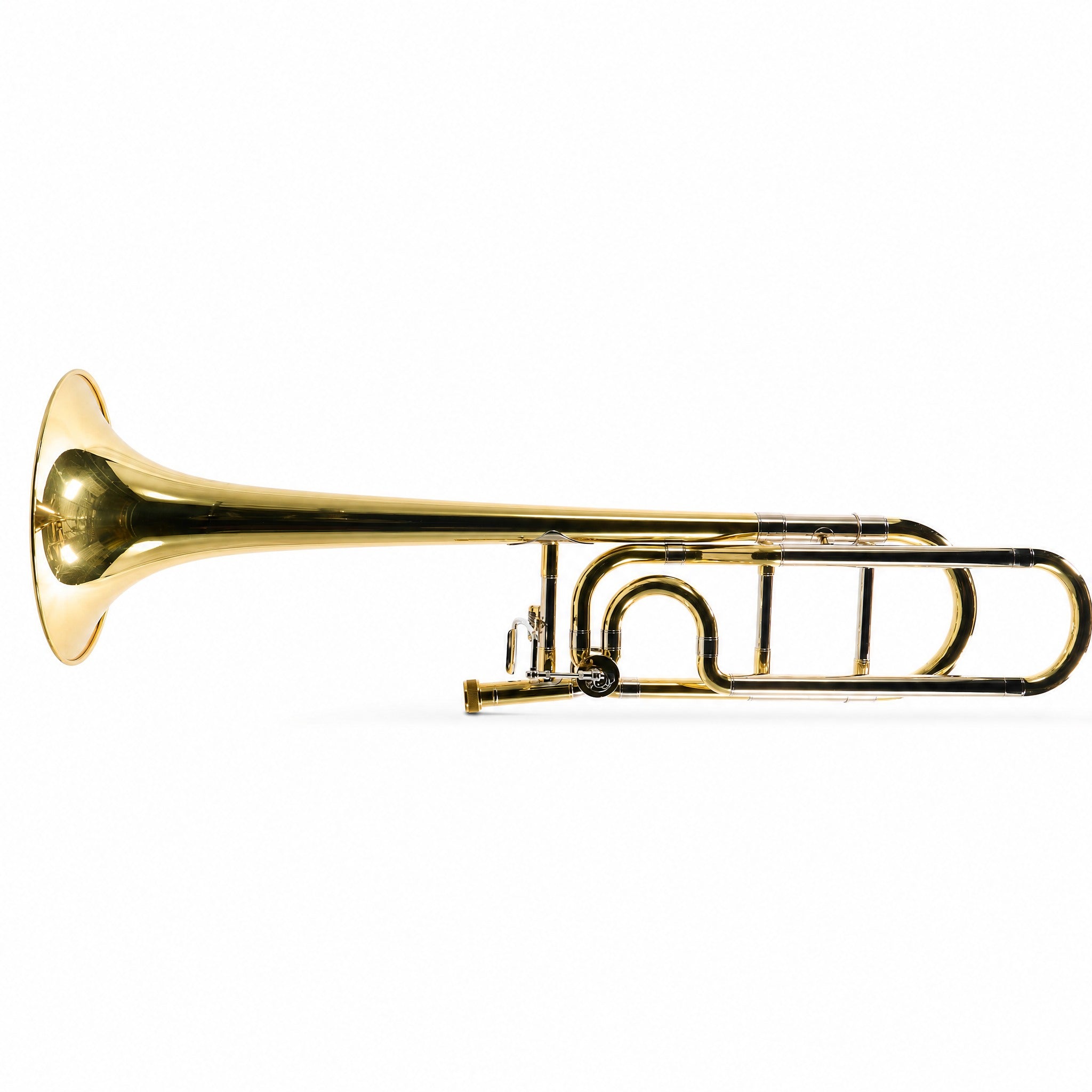 Jupiter JTB1150FOQ Intermediate Bb/F Tenor Trombone in Clear Lacquer