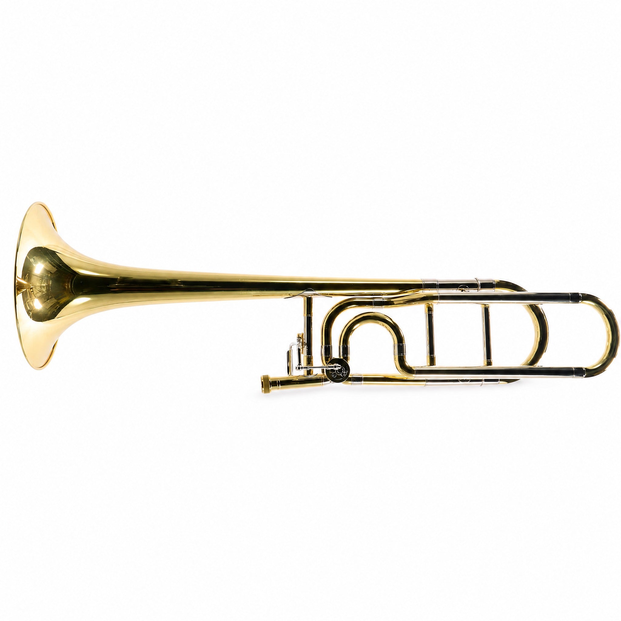 Jupiter JTB1150FOQ Intermediate Bb/F Tenor Trombone in Clear Lacquer