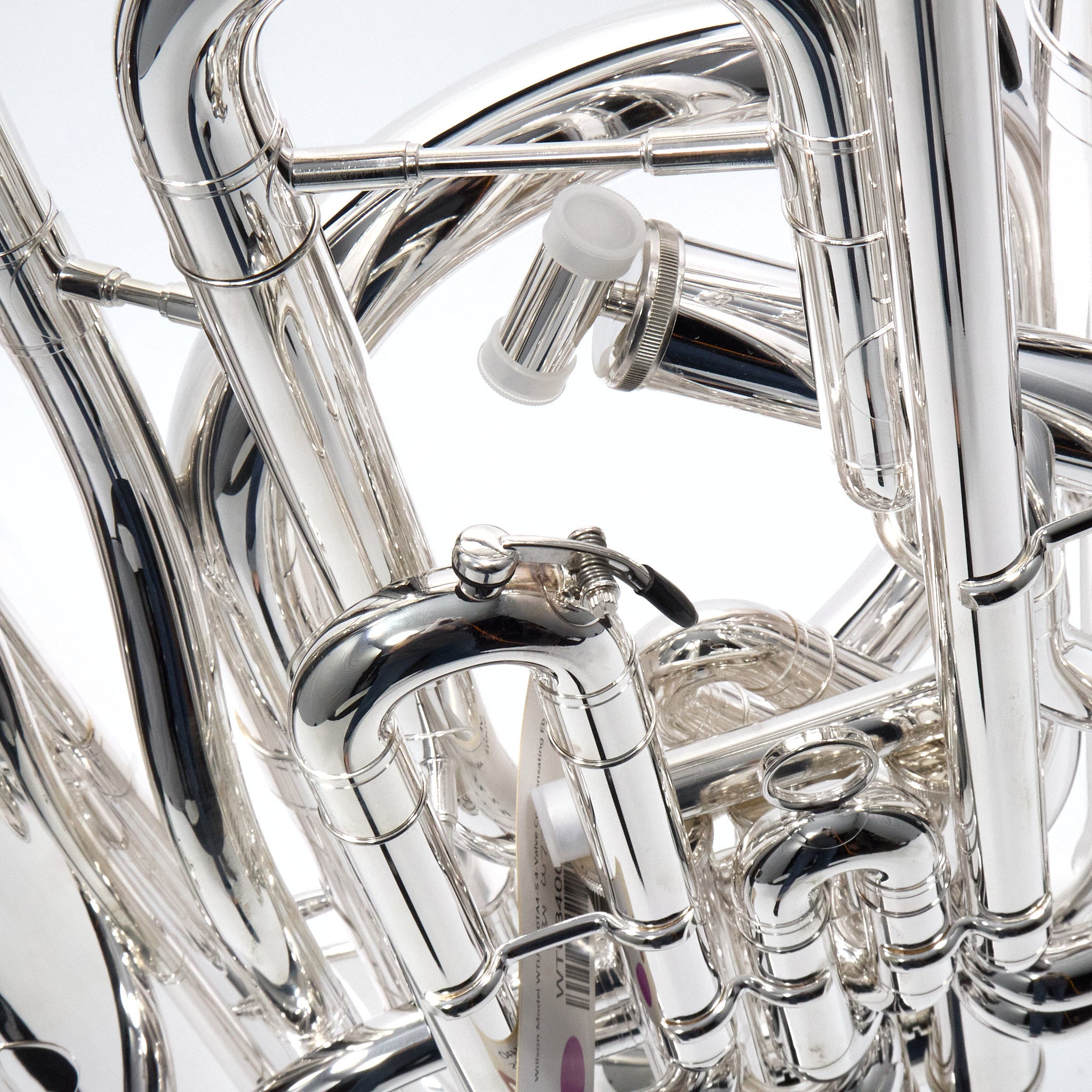 Willson WTU3400TA4-S 'Brass Band' Compensating Eb Tuba in Silver Plate