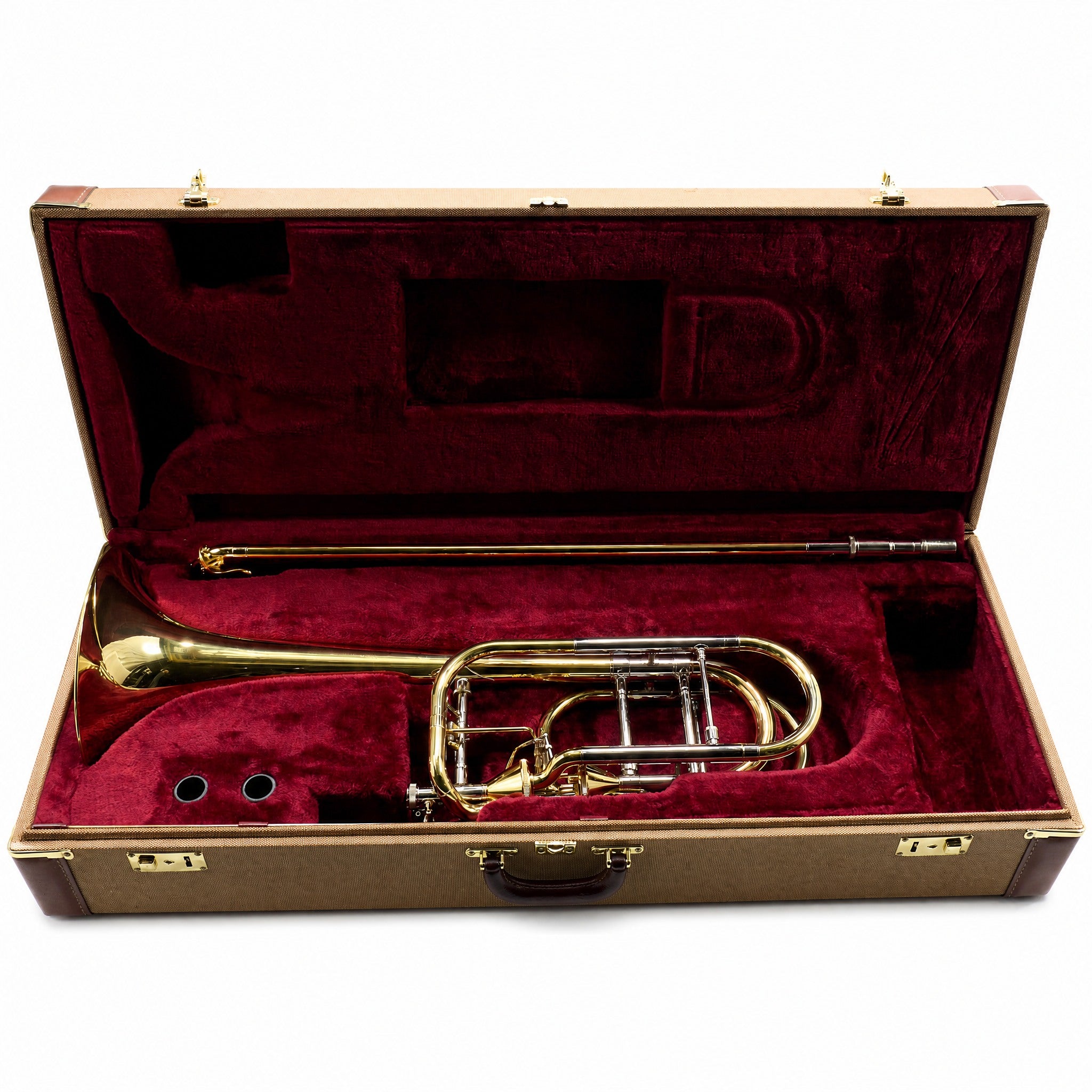 Jupiter XO 1240L-T Bass Trombone with Dual Independent Thru-Flo Valves
