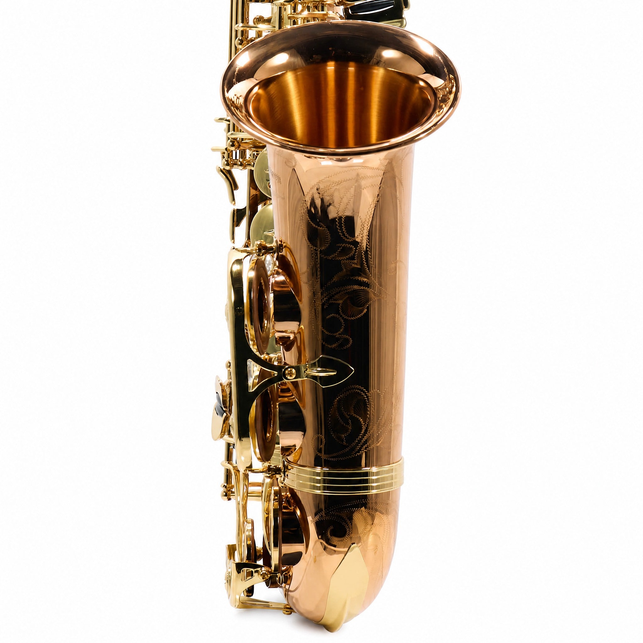 Yanagisawa AWO20 'Elite' Professional Alto Saxophone in Solid Bronze SN 00422413