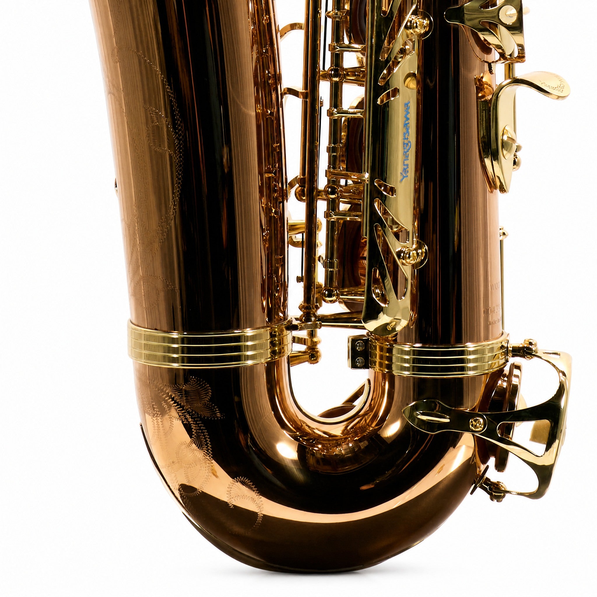 Yanagisawa AWO20 'Elite' Professional Alto Saxophone in Solid Bronze SN 00422413