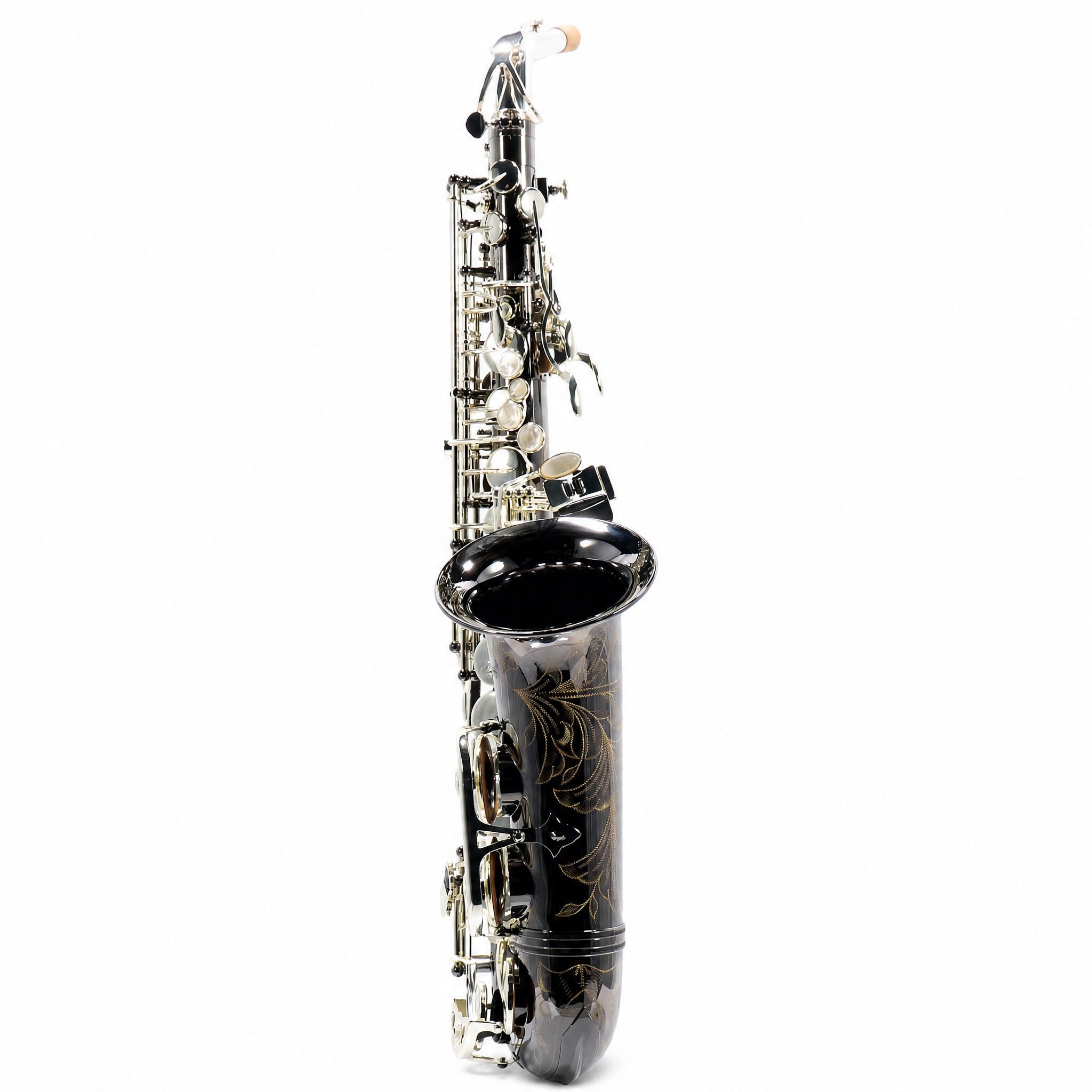 Selmer SAS711B Professional Eb Alto Saxophone in Black Nickel