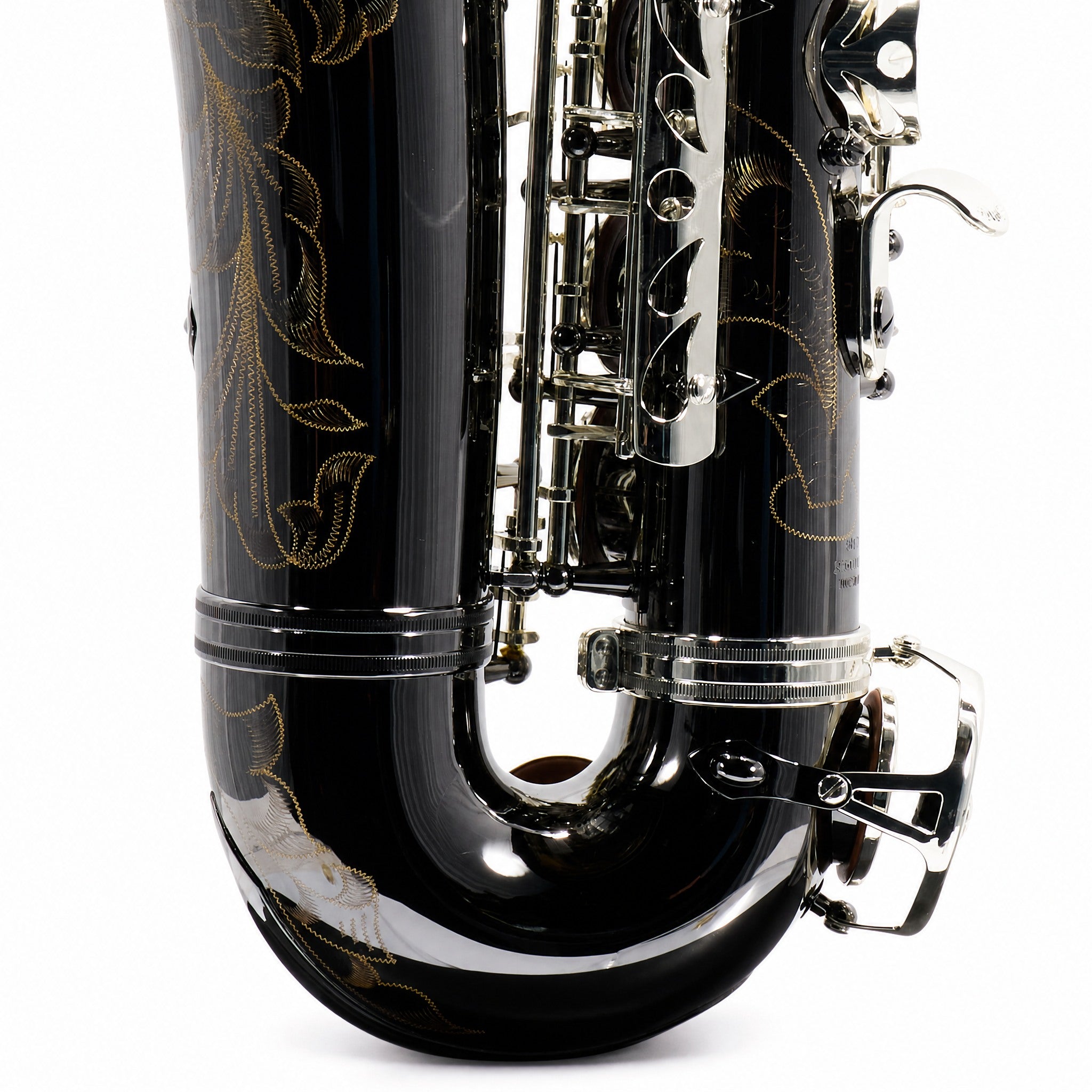 Selmer SAS711B Professional Eb Alto Saxophone in Black Nickel