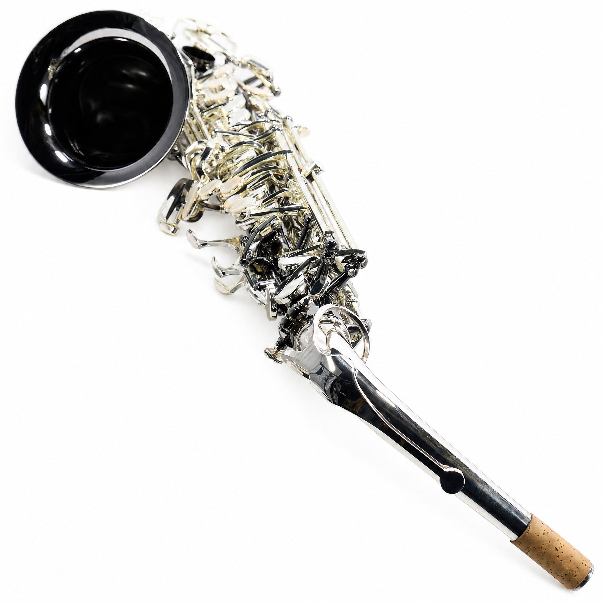 Selmer SAS711B Professional Eb Alto Saxophone in Black Nickel
