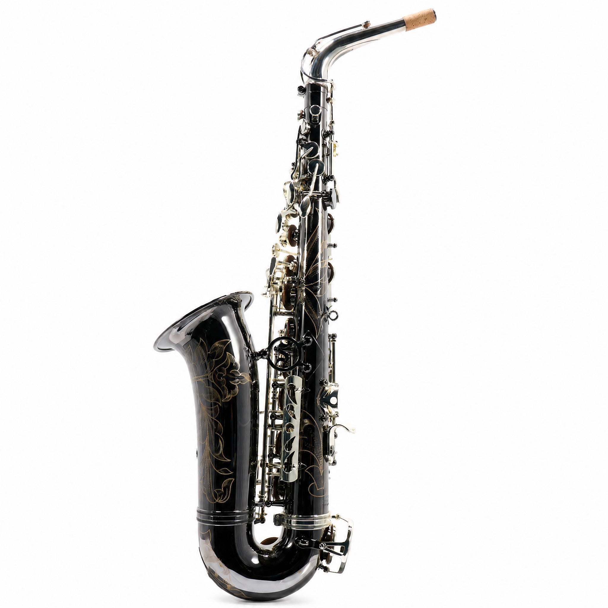 Selmer SAS711B Professional Alto Saxophone in Black Nickel