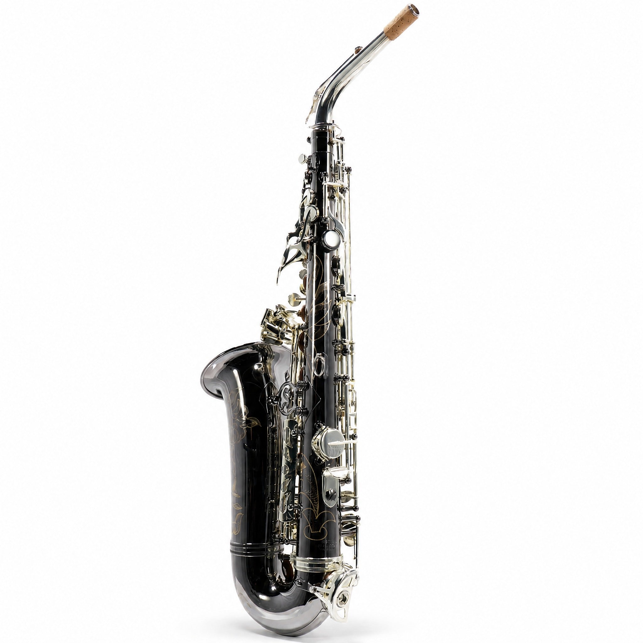 Selmer SAS711B Professional Alto Saxophone in Black Nickel