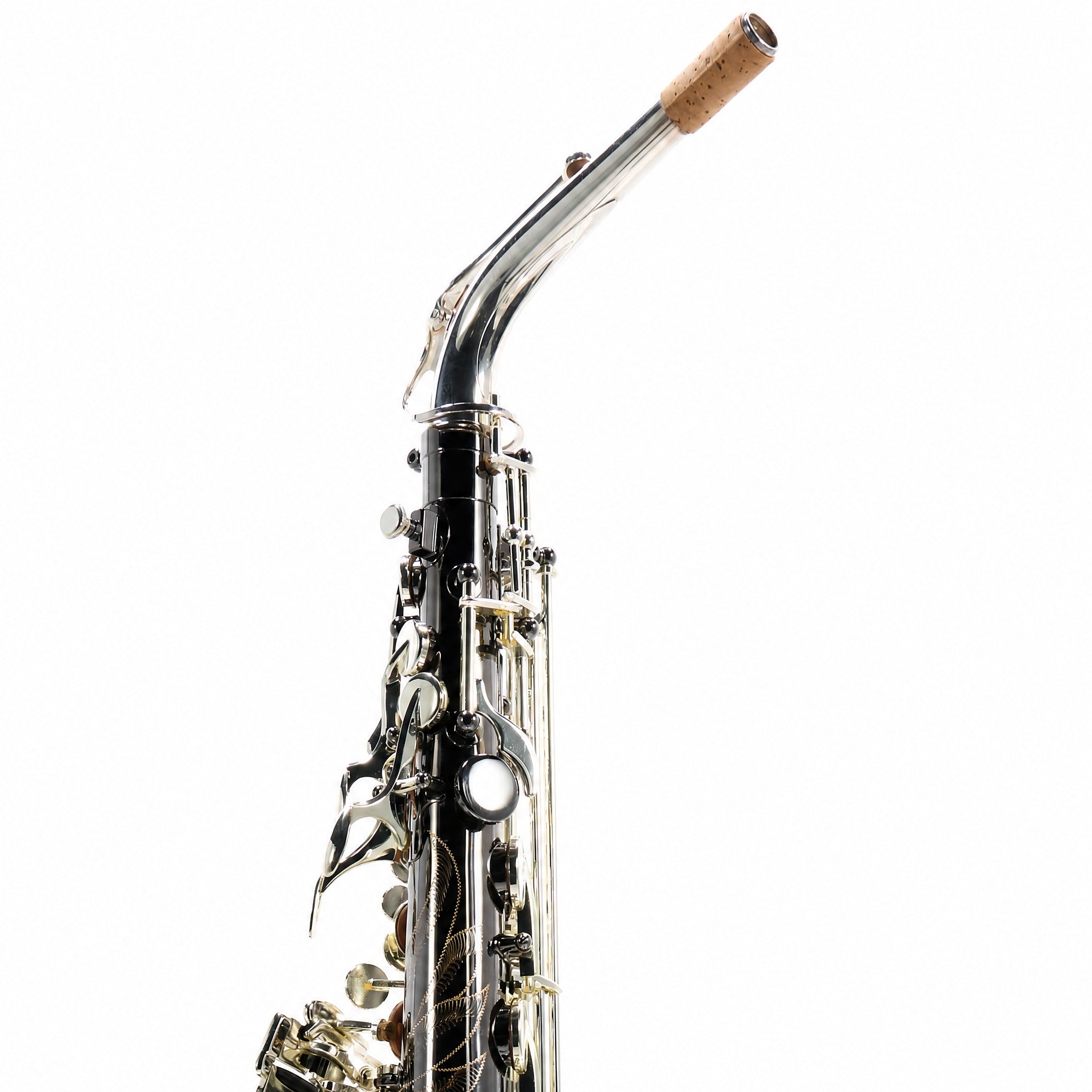 Selmer SAS711B Professional Alto Saxophone in Black Nickel