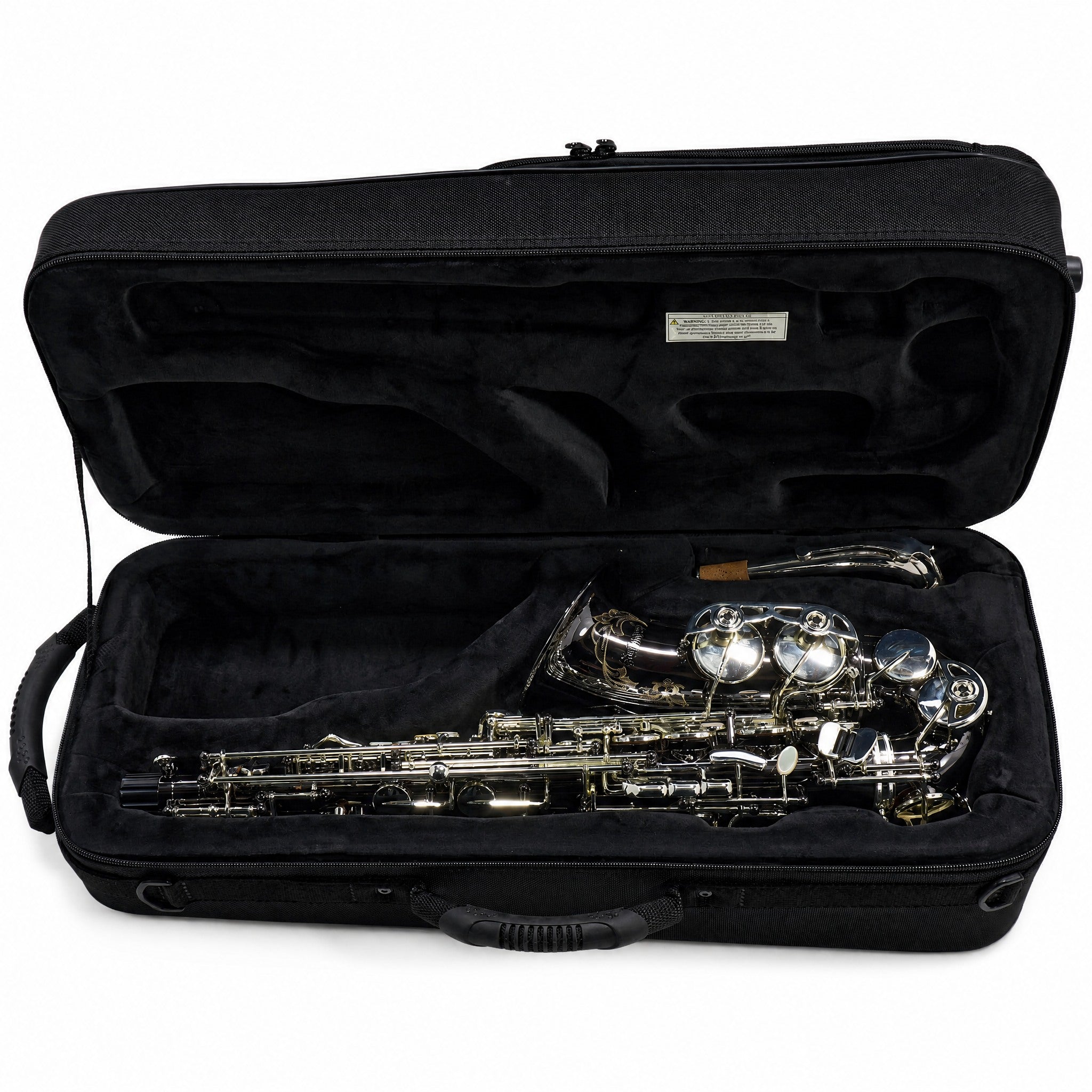 Selmer SAS711B Professional Alto Saxophone in Black Nickel