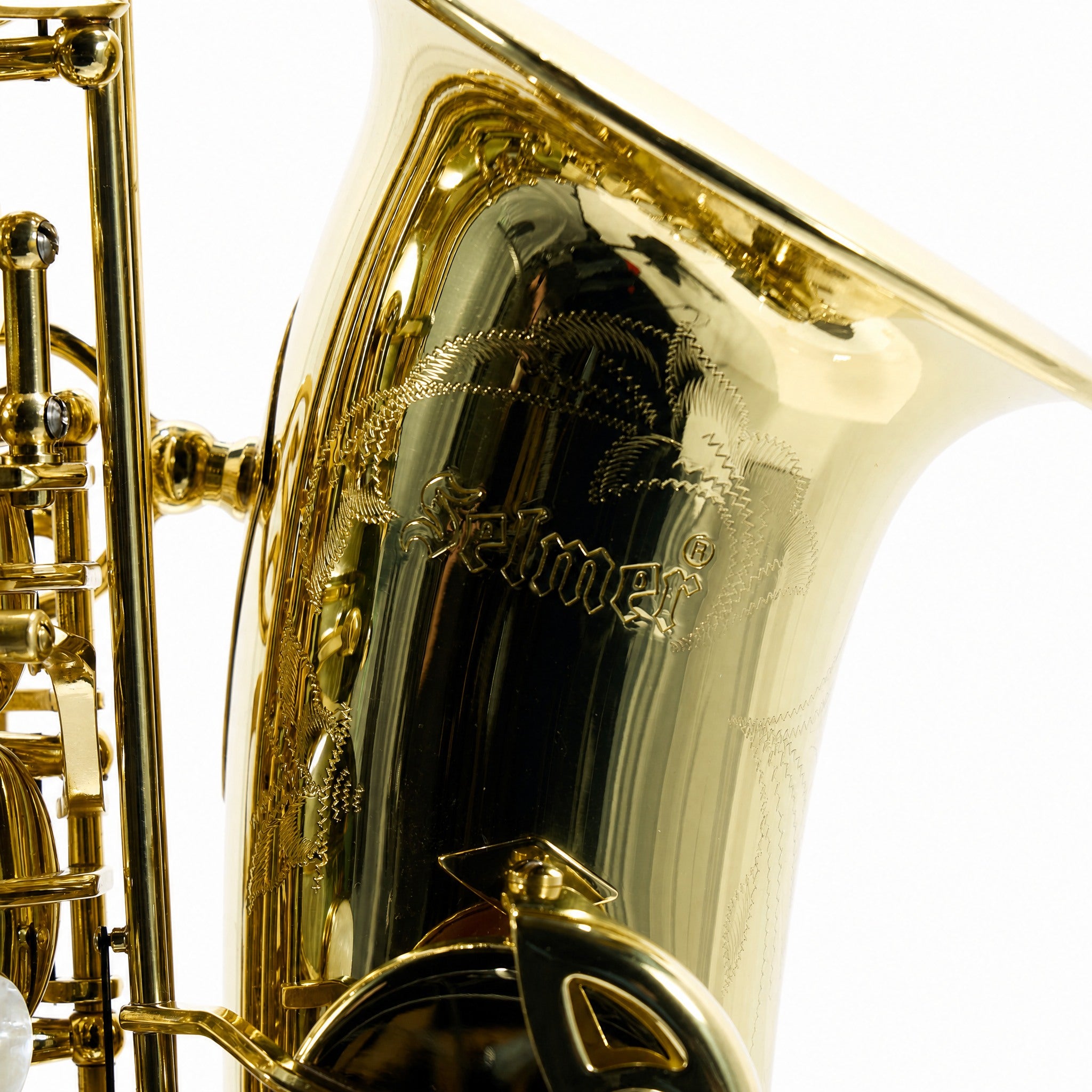 Selmer SAS711 Professional Eb Alto Saxophone in Gold Lacquer