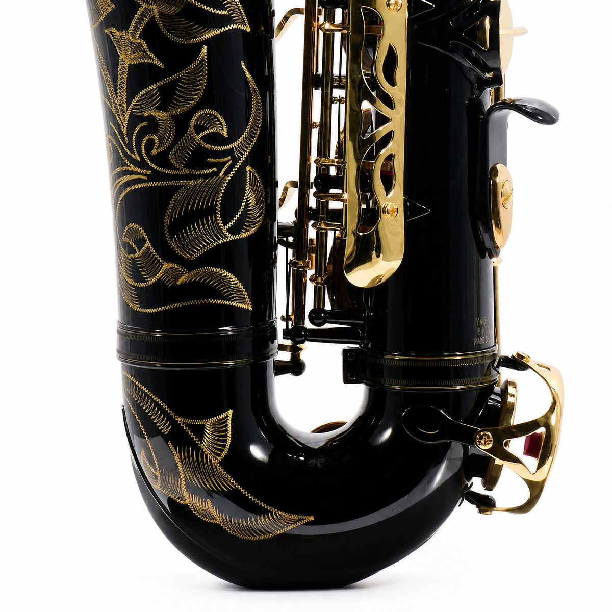 Yamaha YAS-82ZIIB 'Custom Z' Professional Eb Alto Saxophone in Black Lacquer