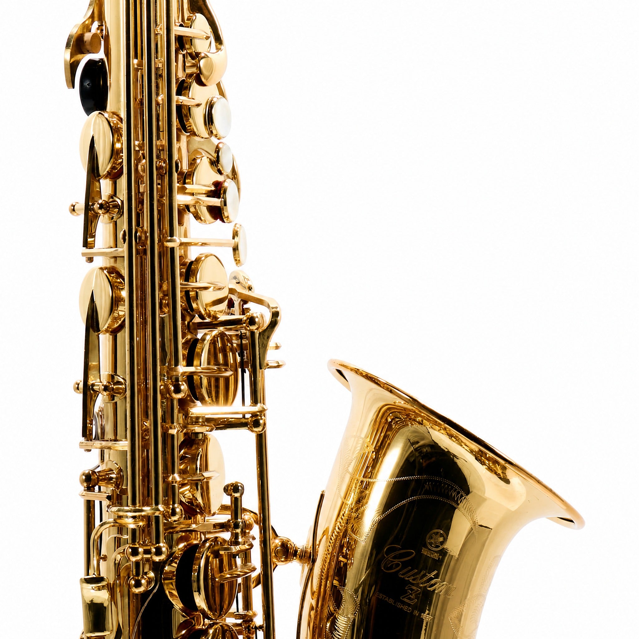 Yamaha YAS-82Z 'Custom Z' Professional Alto Saxophone in Gold Lacquer