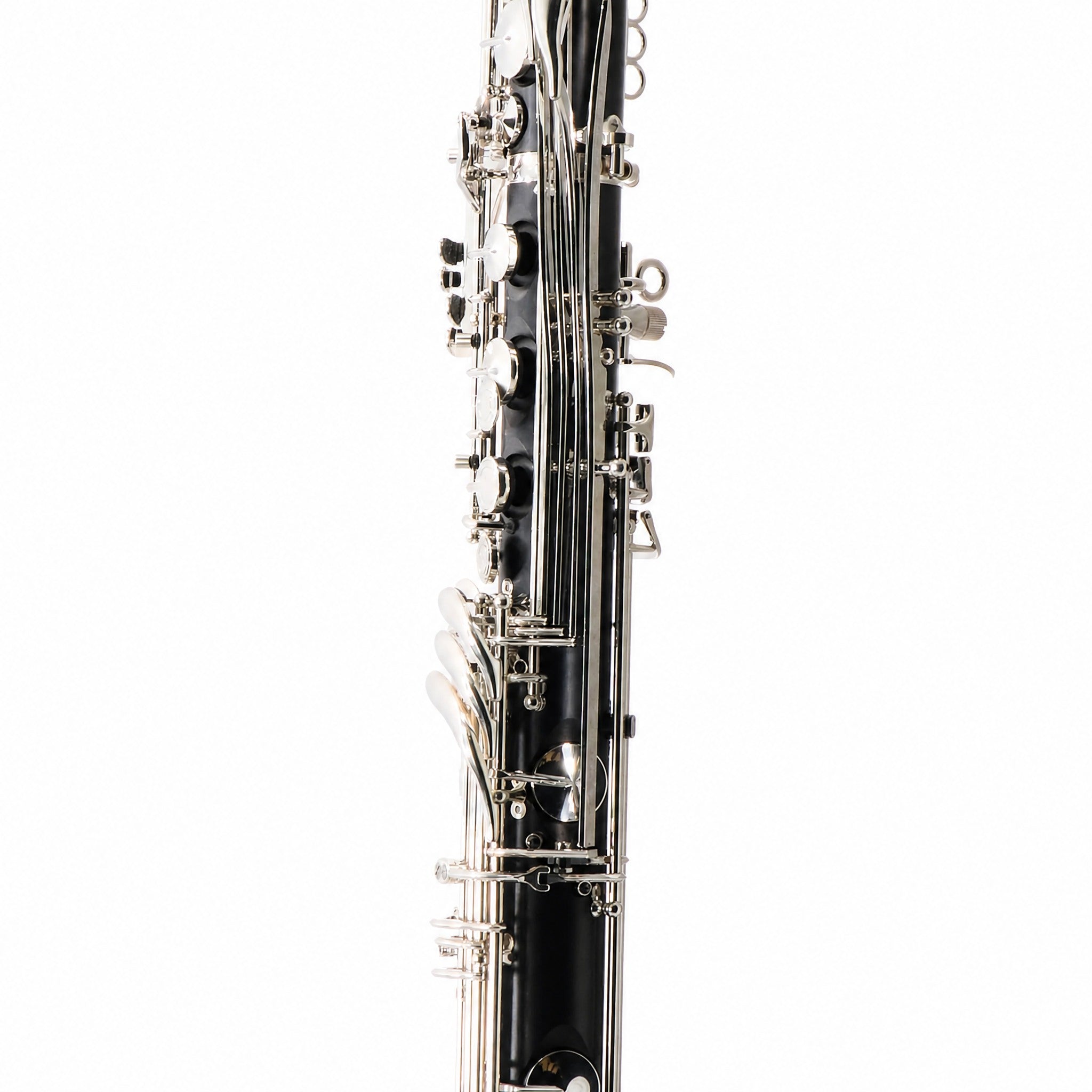 Backun BCLBBQG-C-SK Q-Series Professional Bass Clarinet in Grenadilla with Silver Keys