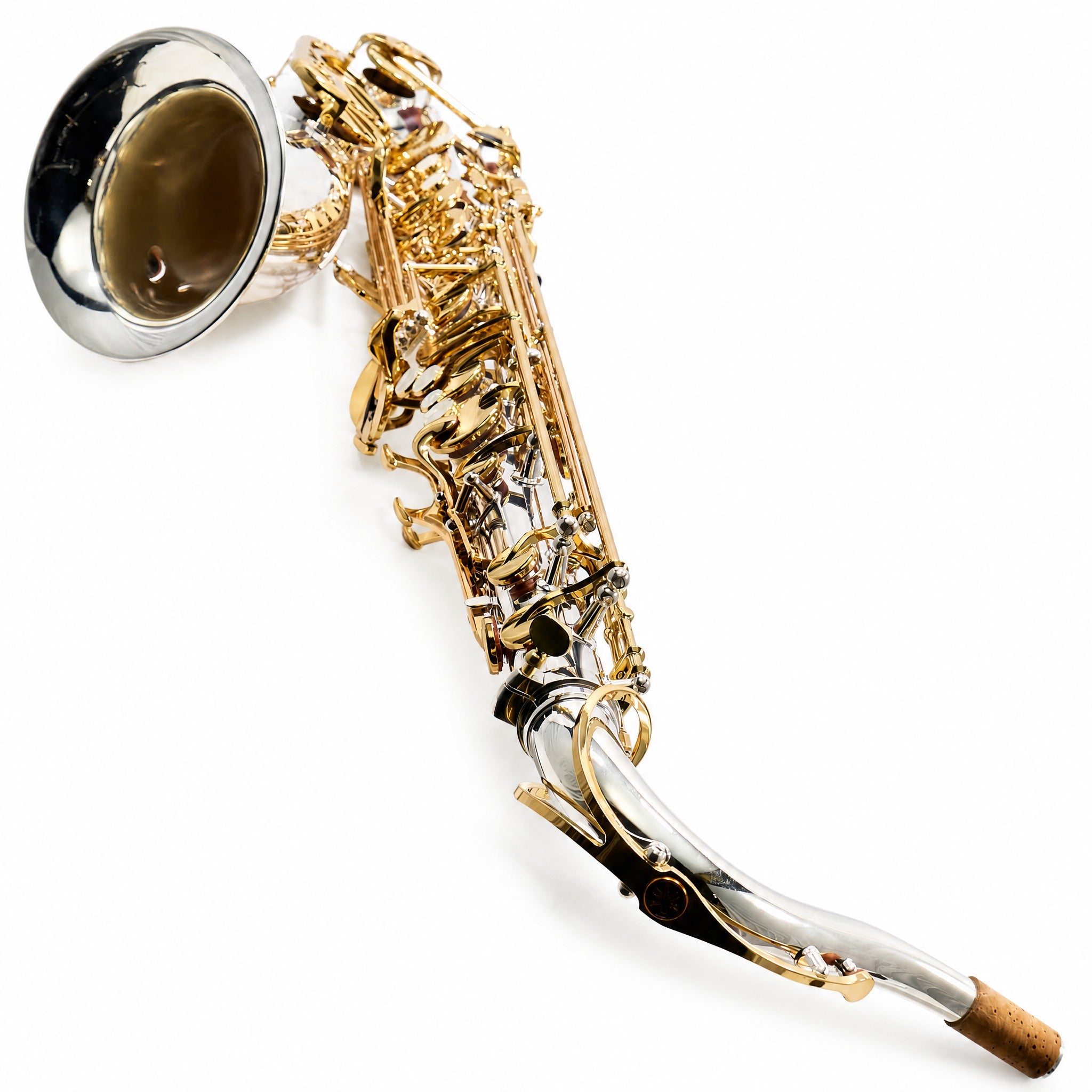 Yamaha YTS-480SGLKY Intermediate Tenor Saxophone in Silver Plate