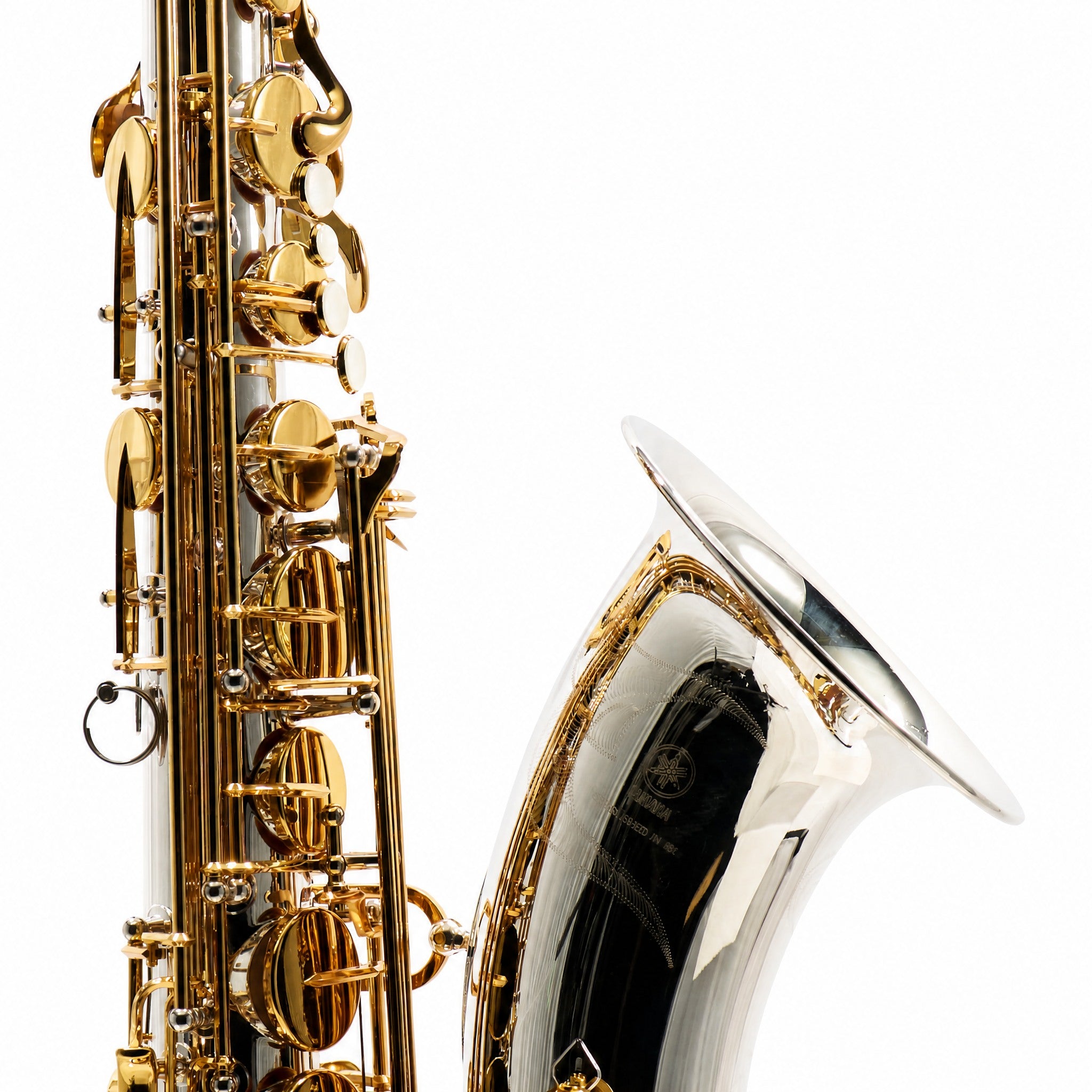 Yamaha YTS-480SGLKY Intermediate Tenor Saxophone in Silver Plate