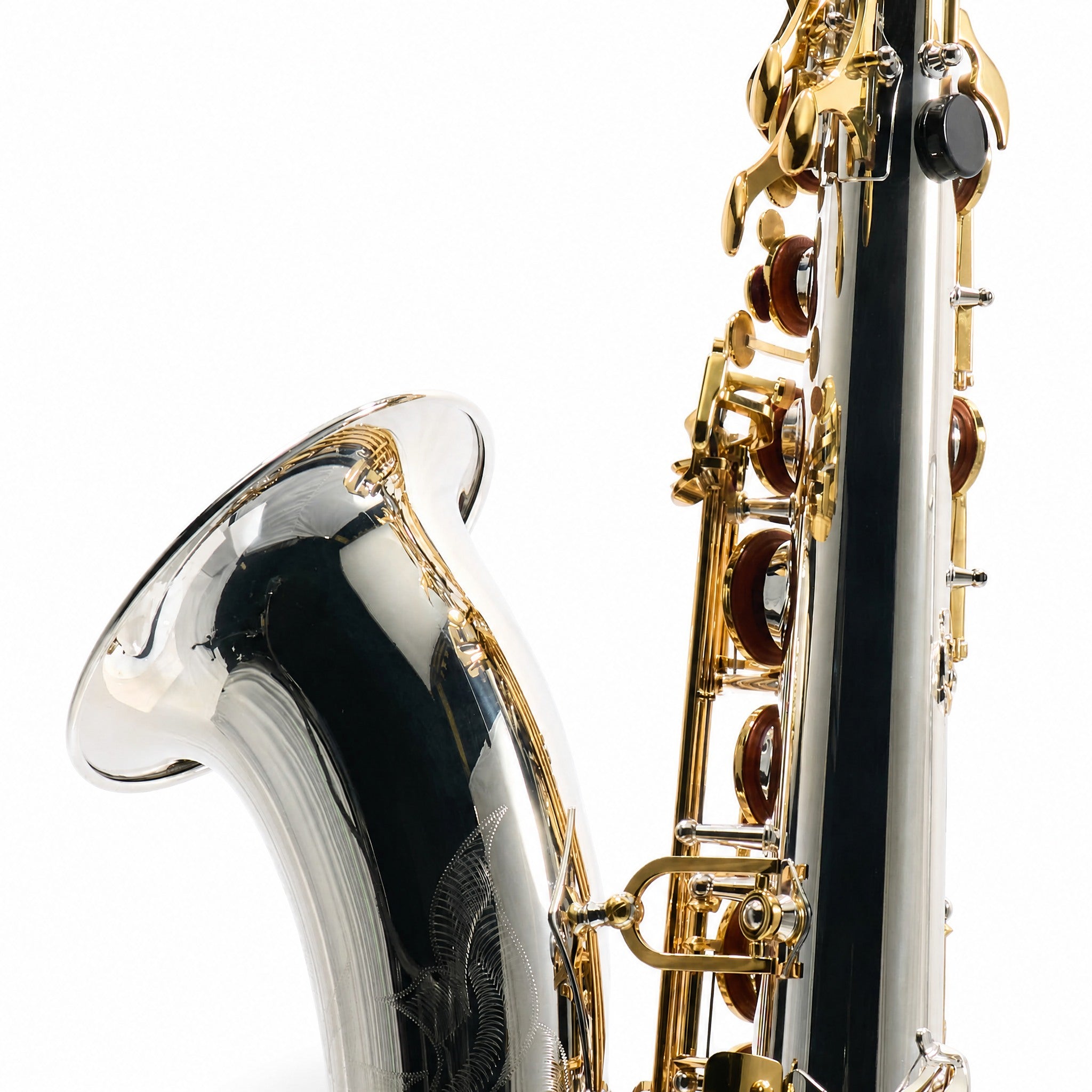 Yamaha YTS-480SGLKY Intermediate Tenor Saxophone in Silver Plate