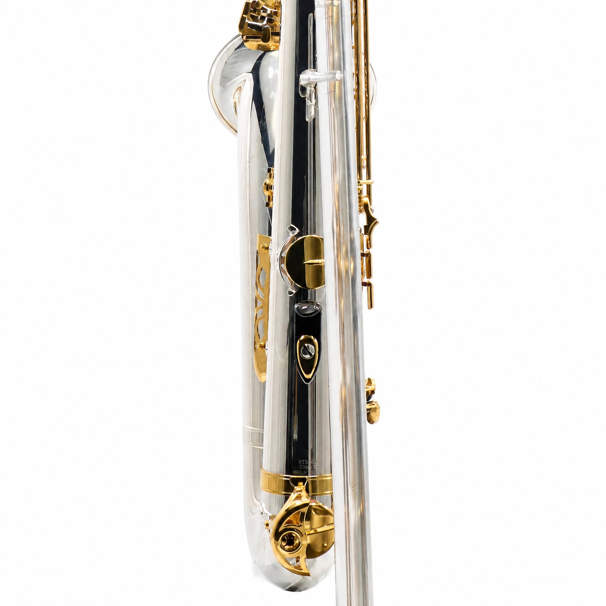 Yamaha YTS-480SGLKY Intermediate Tenor Saxophone in Silver Plate