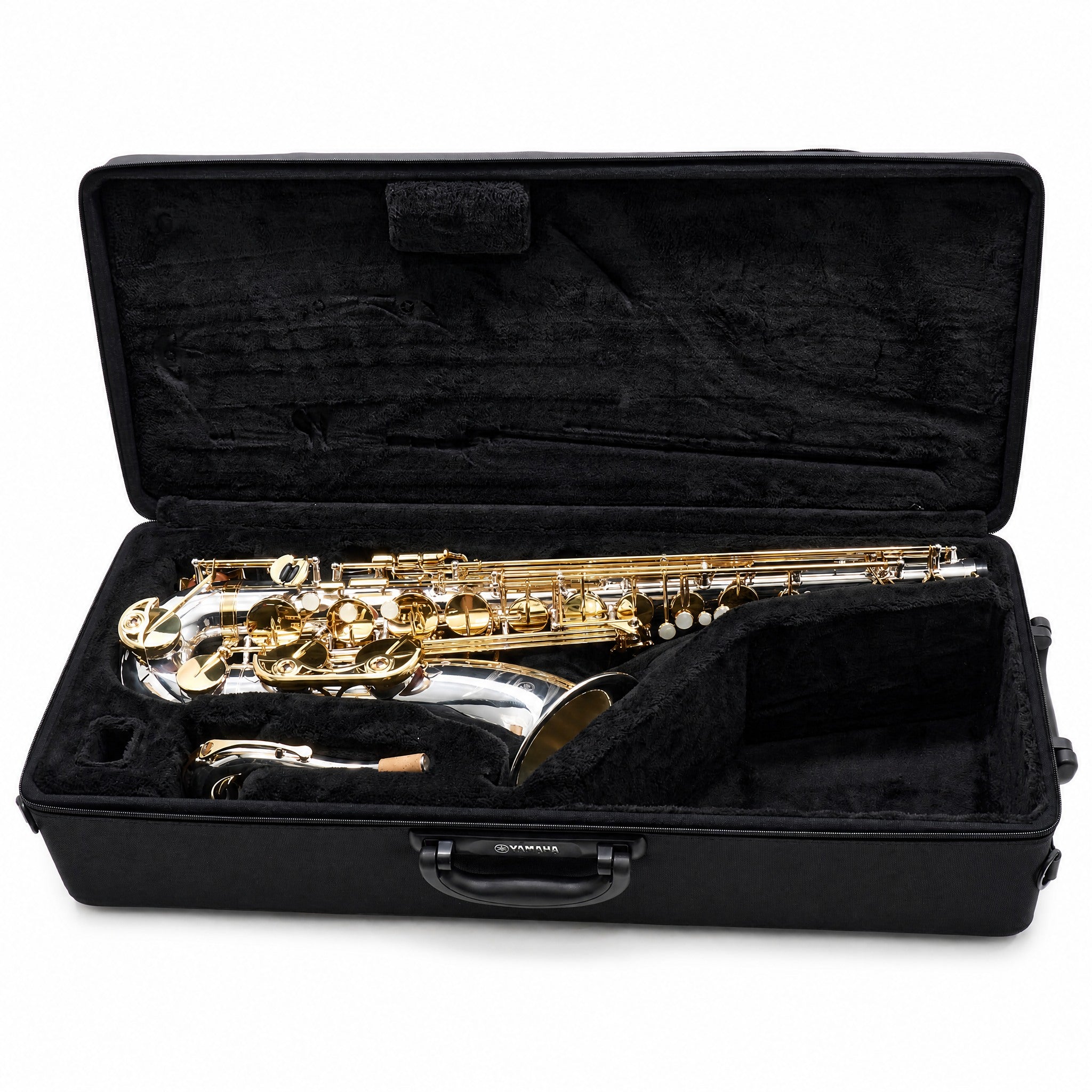 Yamaha YTS-480SGLKY Intermediate Tenor Saxophone in Silver Plate