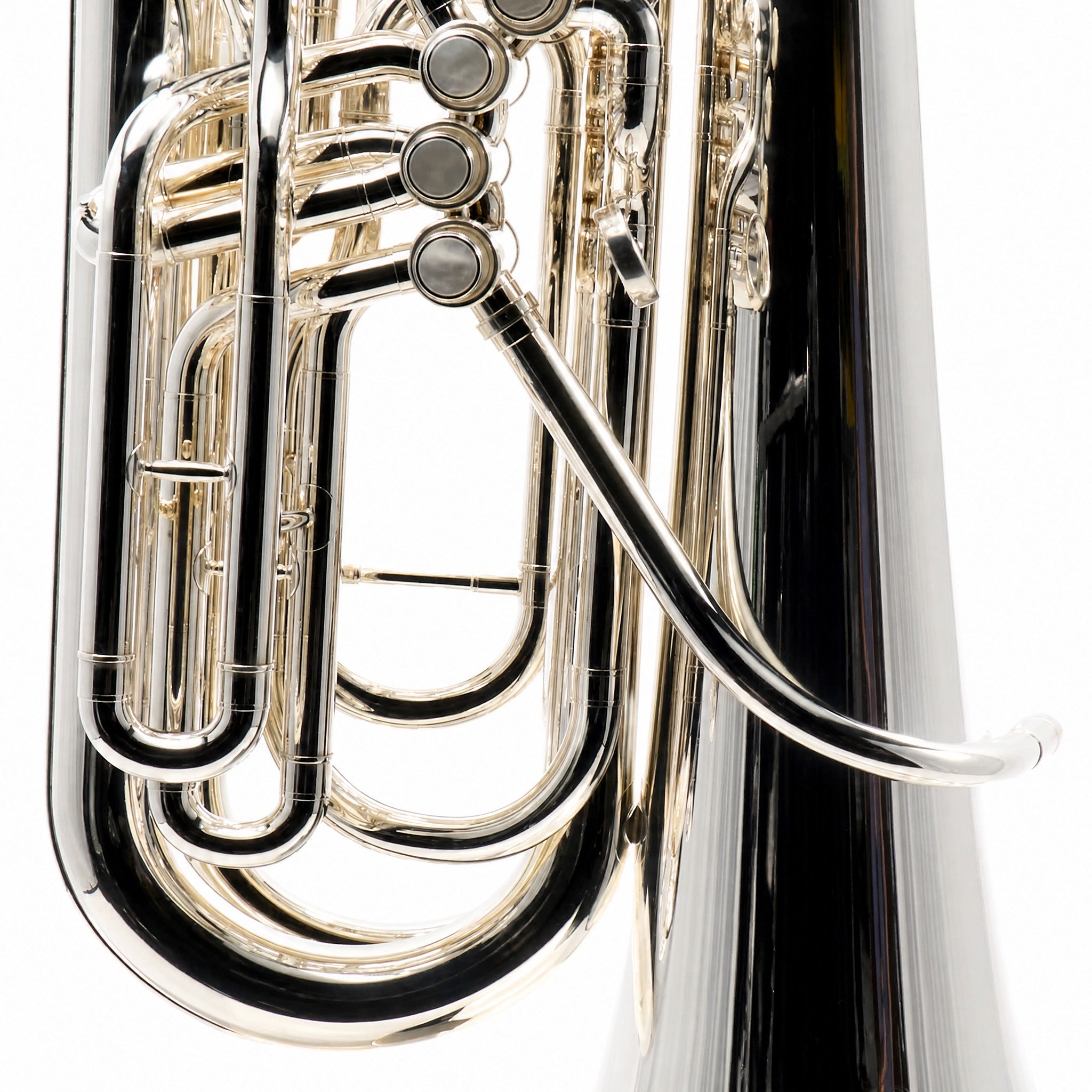 Yamaha YCB-621S Professional CC Tuba in Silver Plate