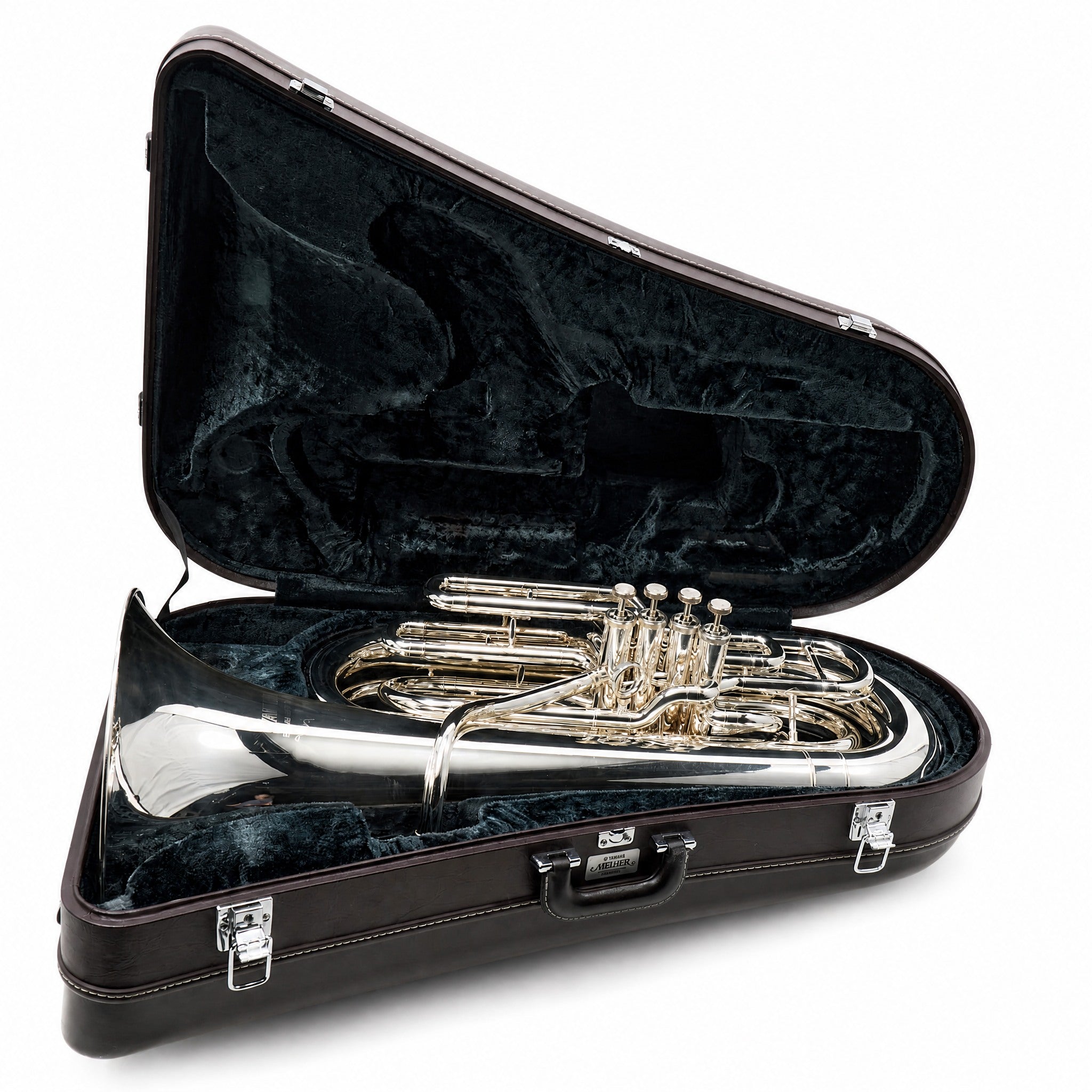 Yamaha YCB-621S Professional CC Tuba in Silver Plate