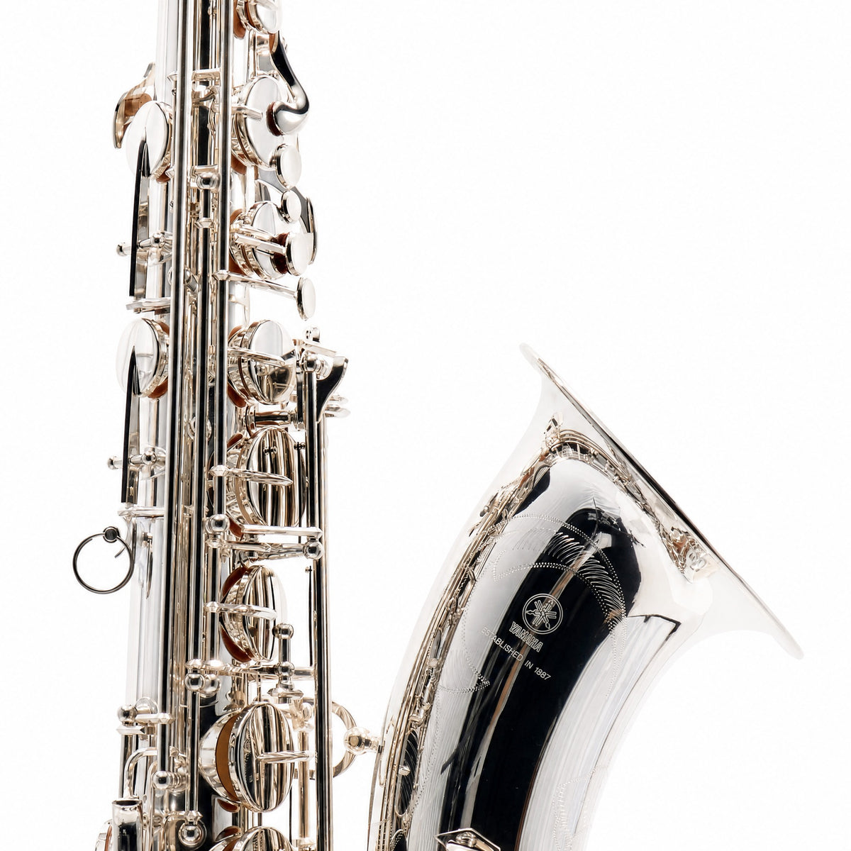 Yamaha YTS-62IIIS Professional Bb Tenor Saxophone in Silver Plate