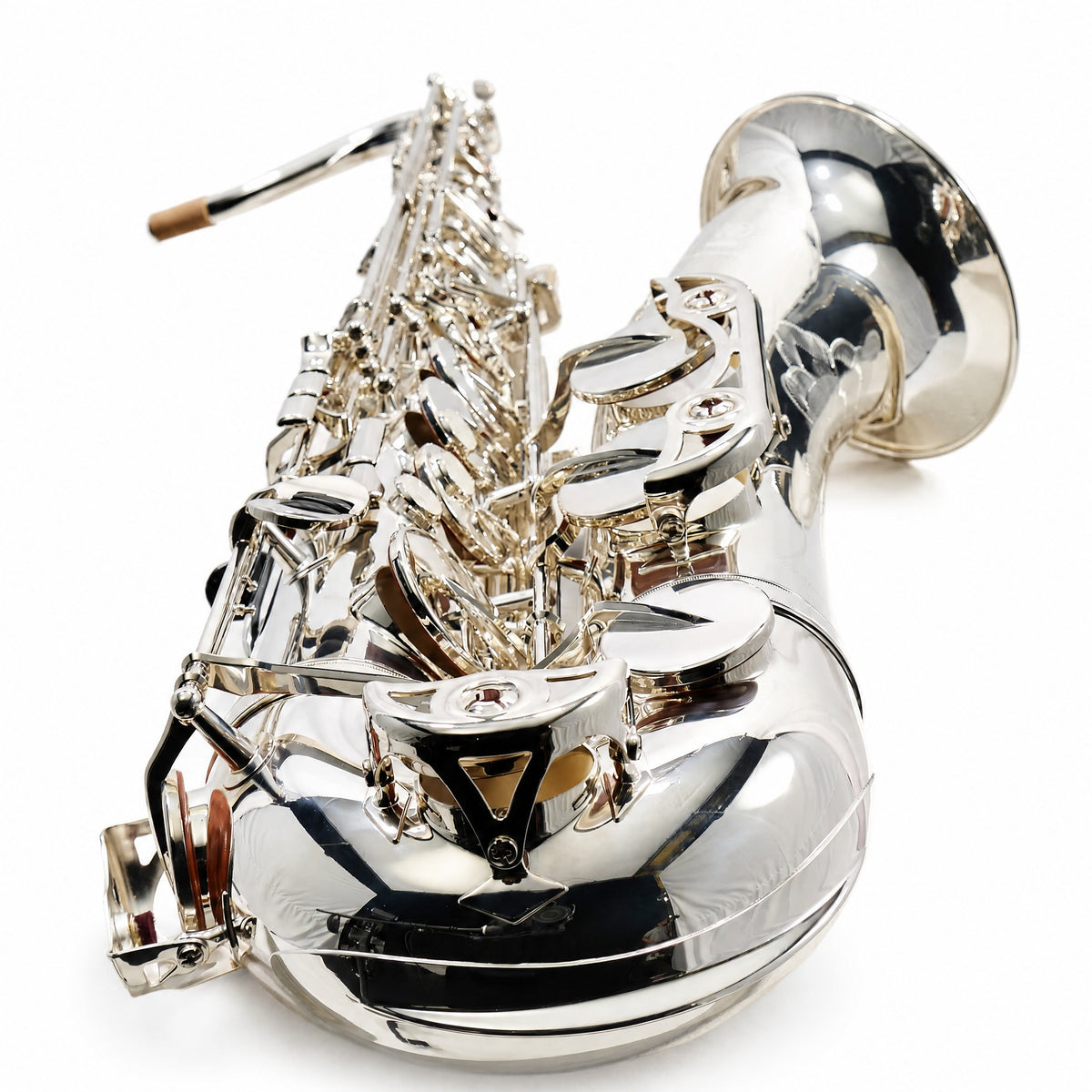 Yamaha YTS-62IIIS Professional Bb Tenor Saxophone in Silver Plate