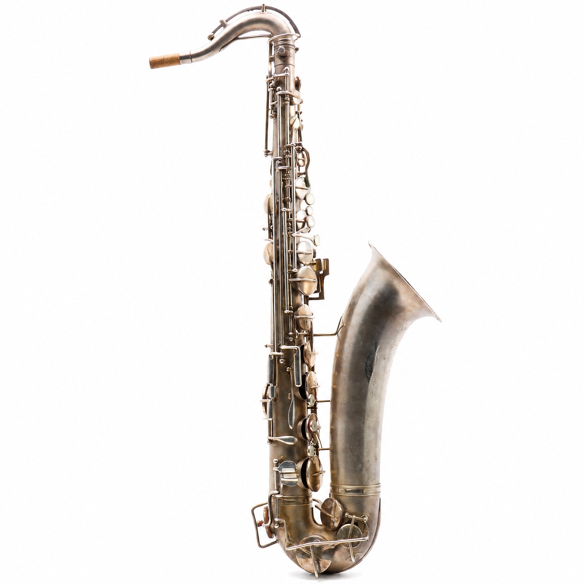 Frank Holton & Co. Tenor Saxophone in Silver Plate RESTORATION PROJECT