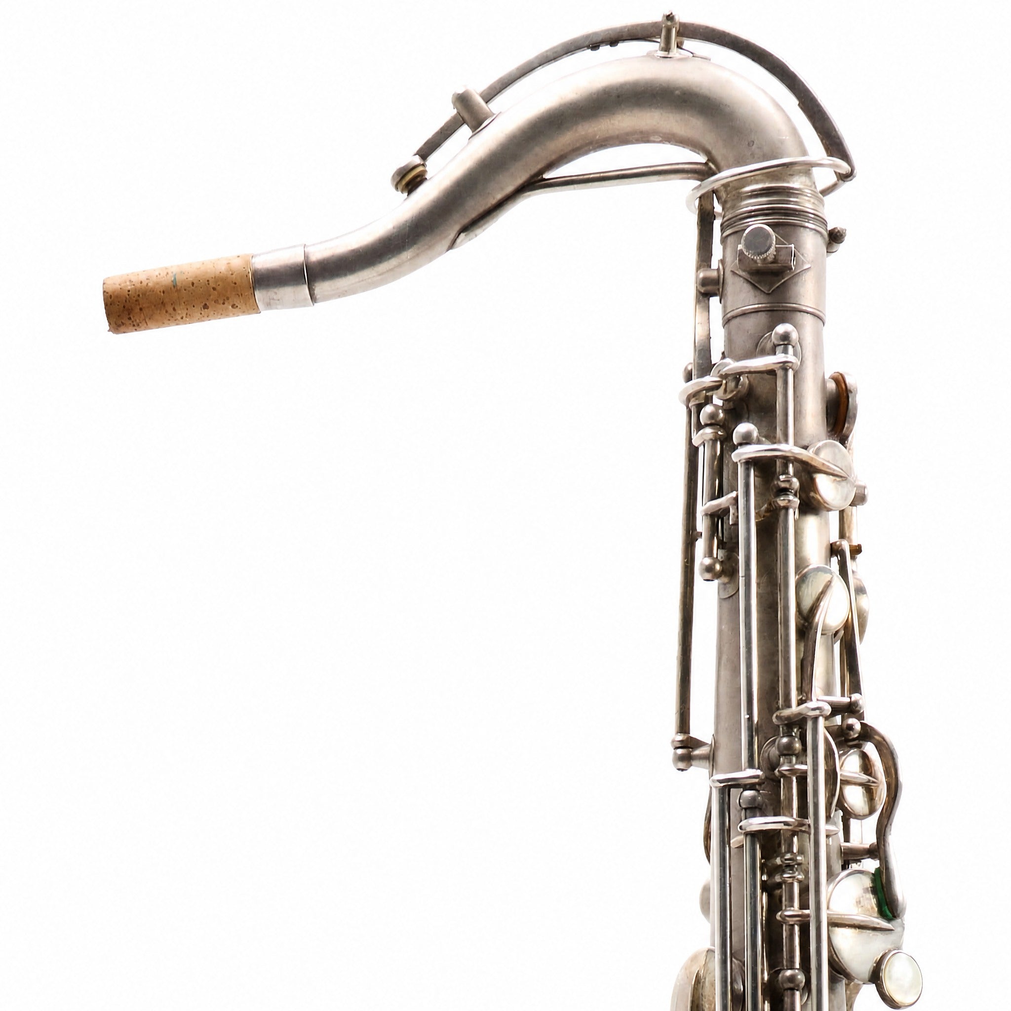 Frank Holton & Co. Tenor Saxophone in Silver Plate RESTORATION PROJECT