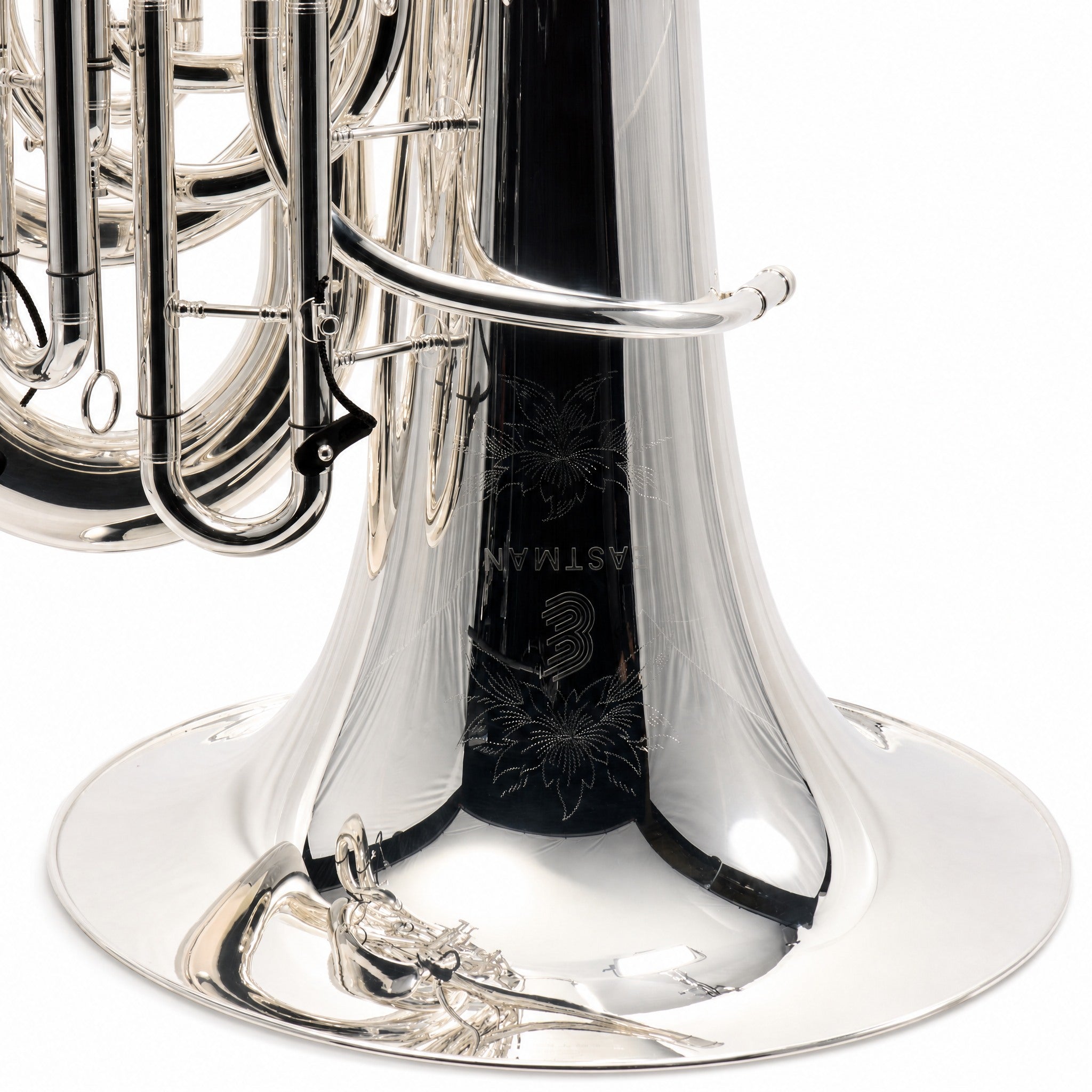Eastman EBC832S Professional 4/4 CC Tuba in Silver Plate